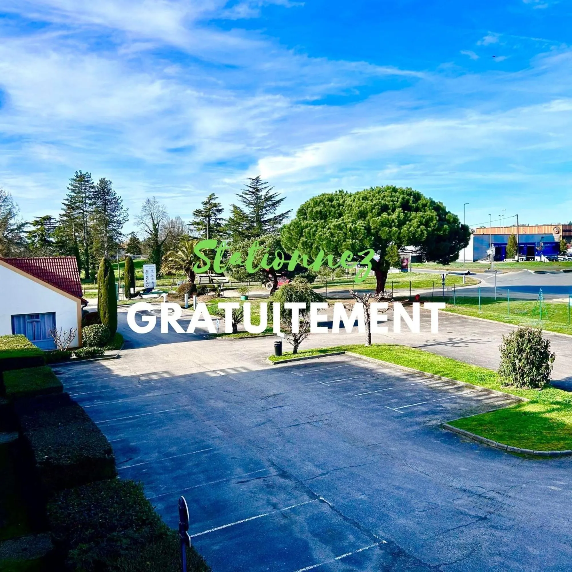 Parking in Campanile Marmande
