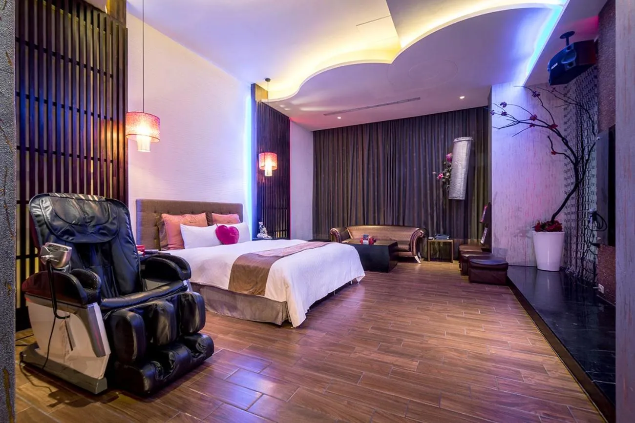 Bed in Norway Forest Villa Motel