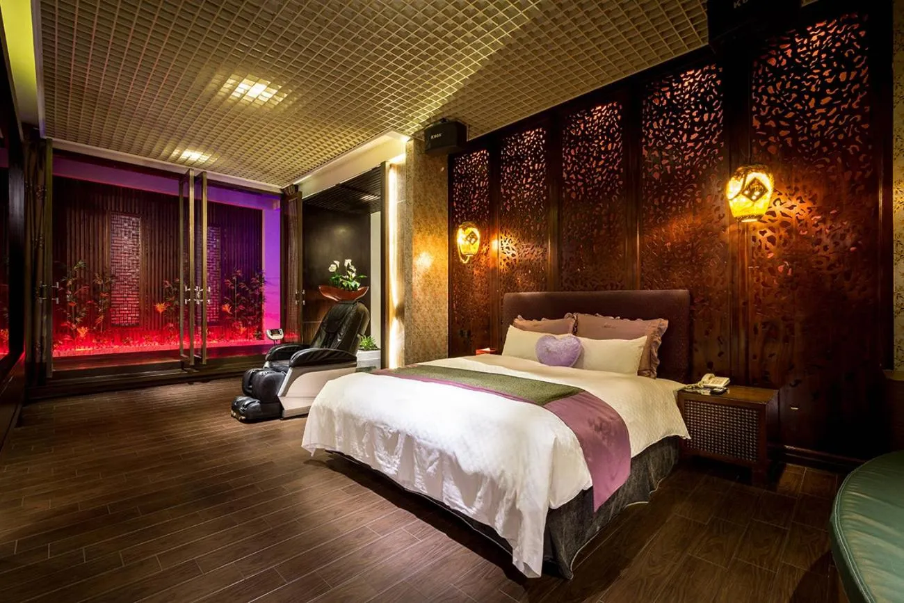 Bed in Norway Forest Villa Motel