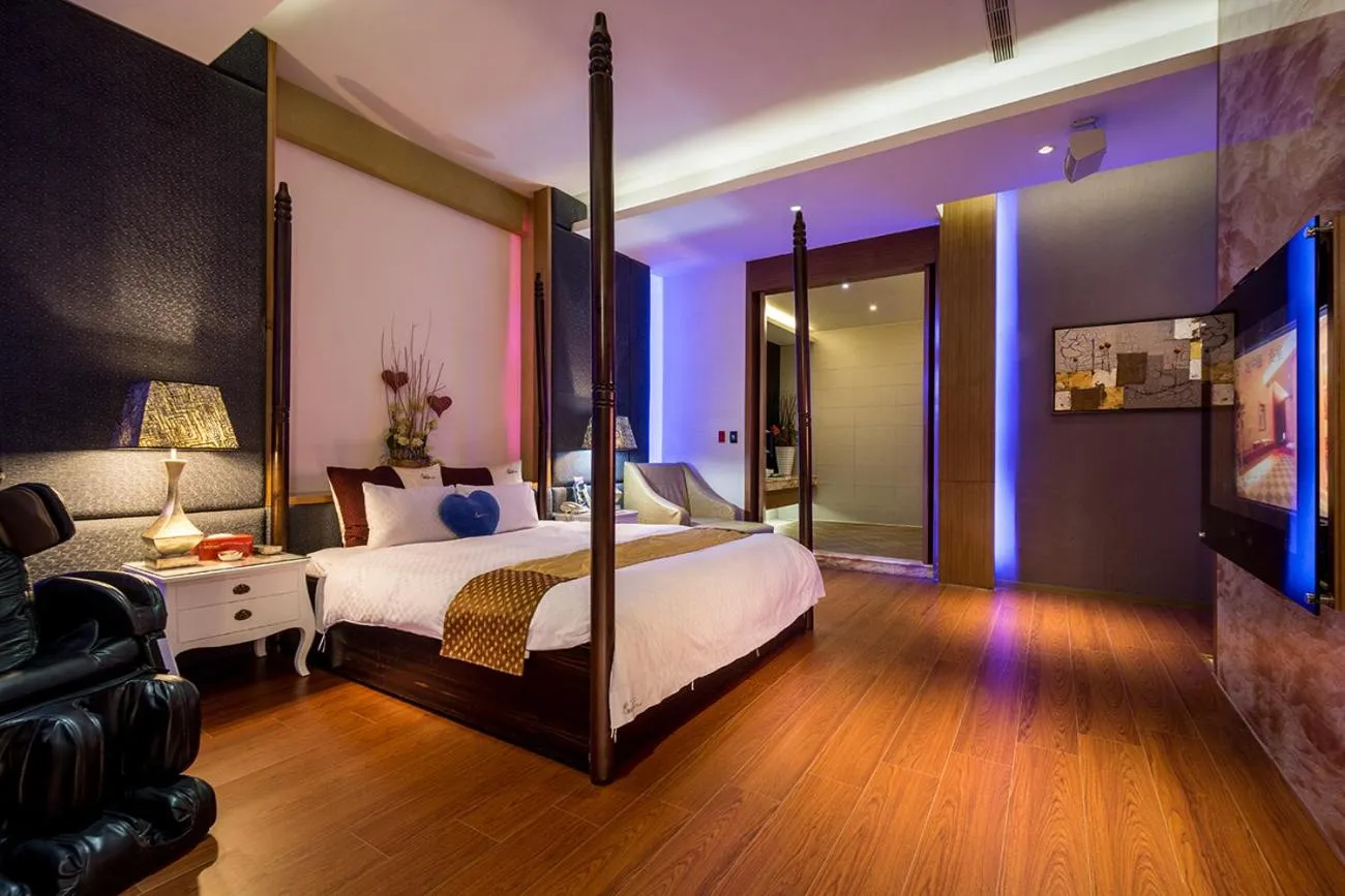 Bed in Norway Forest Villa Motel