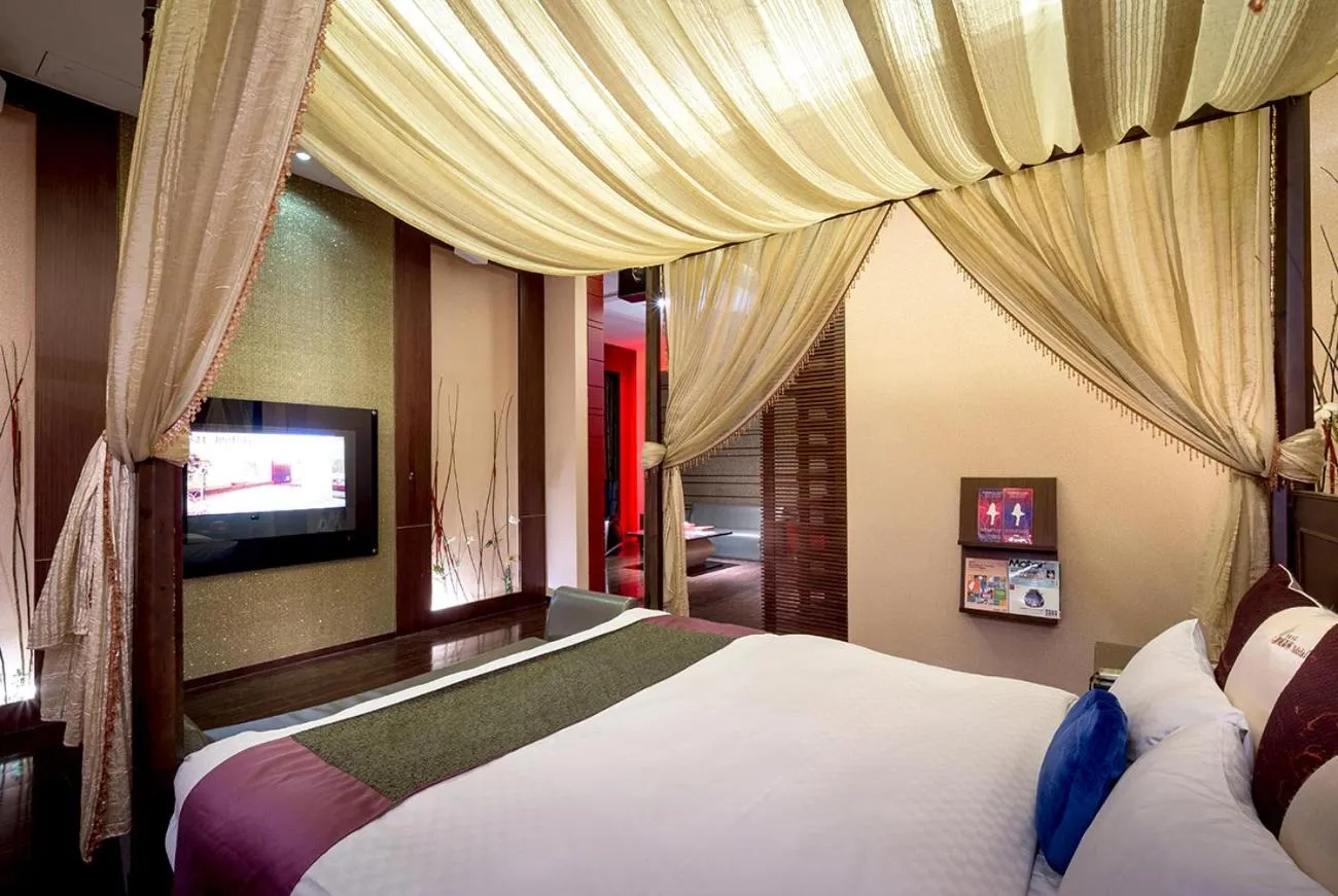 Bed in Norway Forest Villa Motel