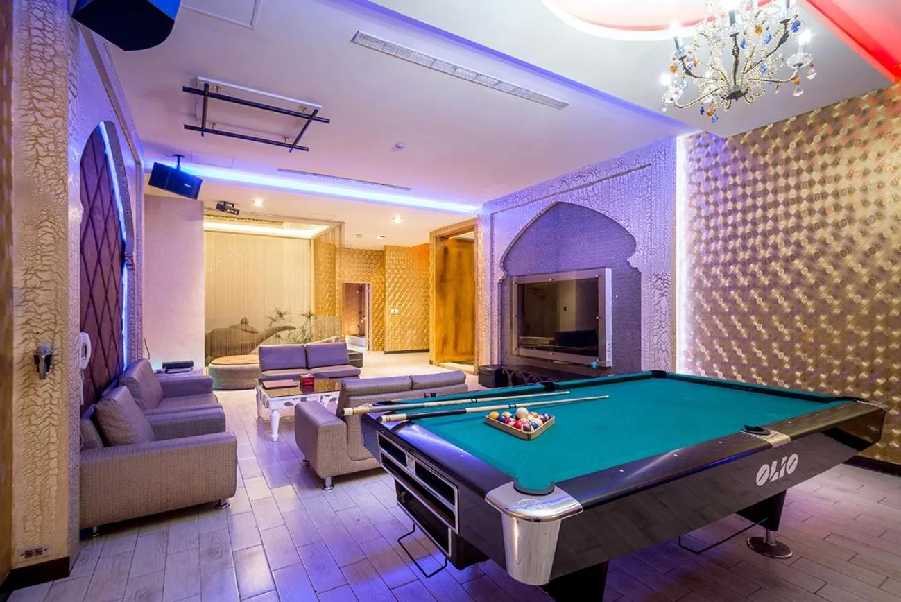 Living room in Norway Forest Villa Motel