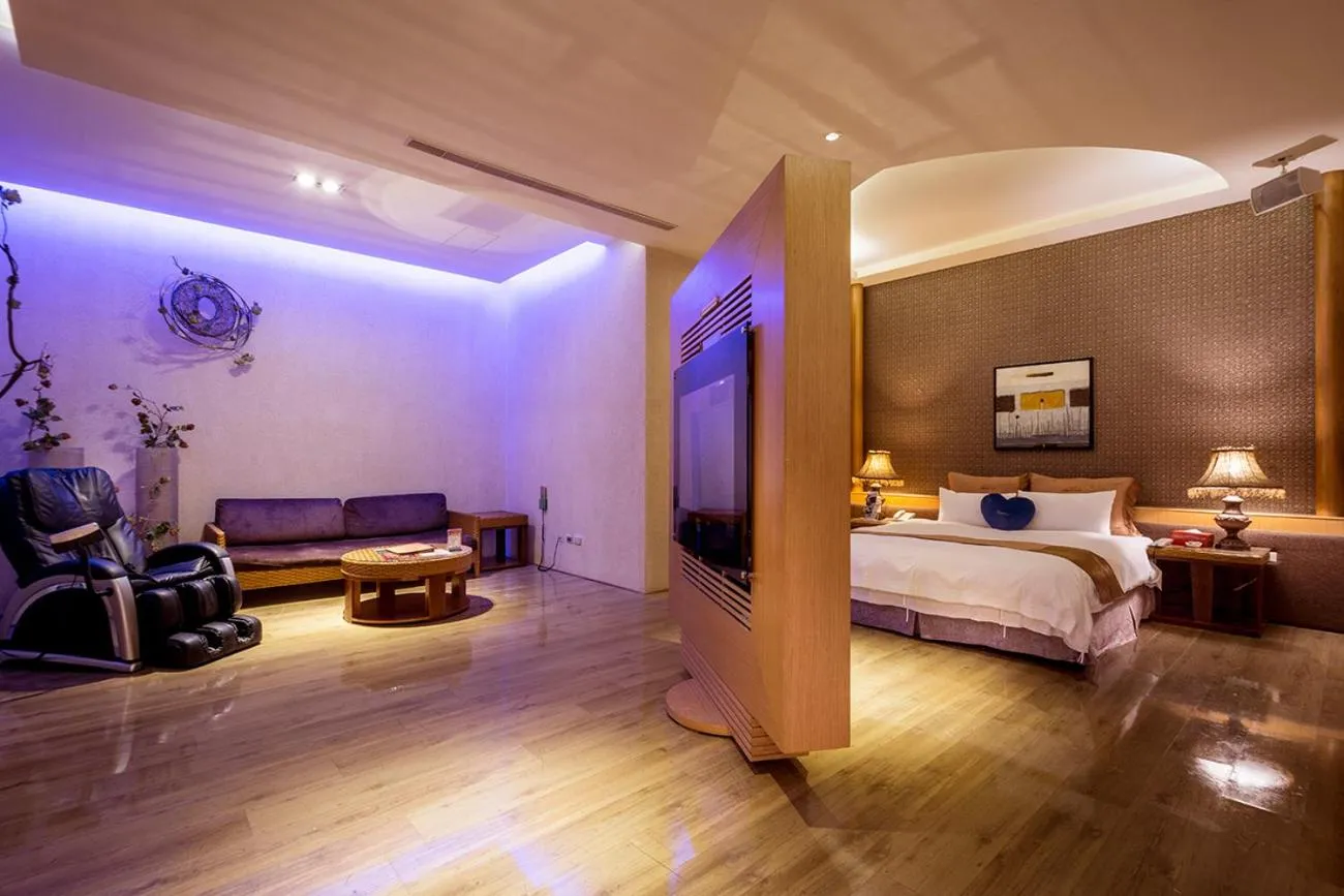 Bed in Norway Forest Villa Motel