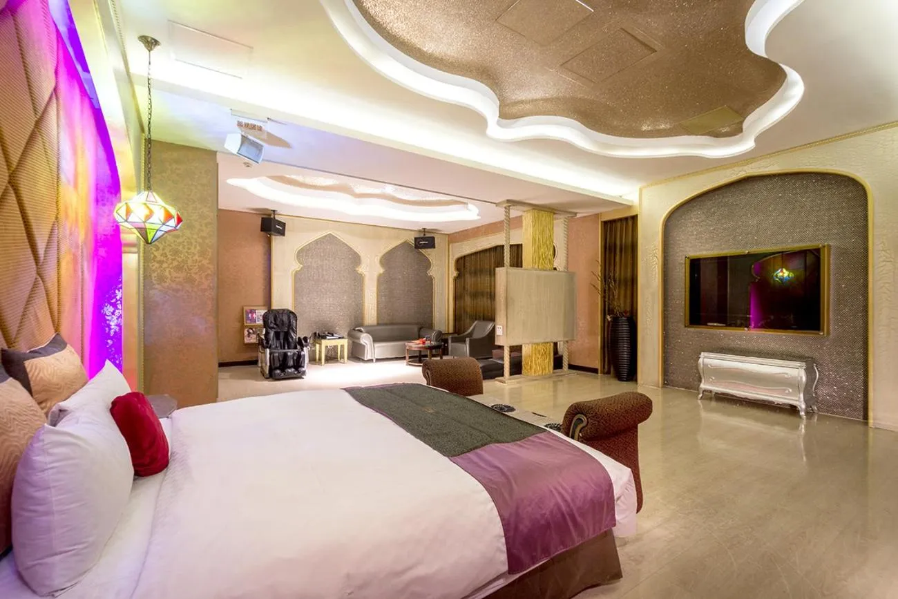 Bed in Norway Forest Villa Motel