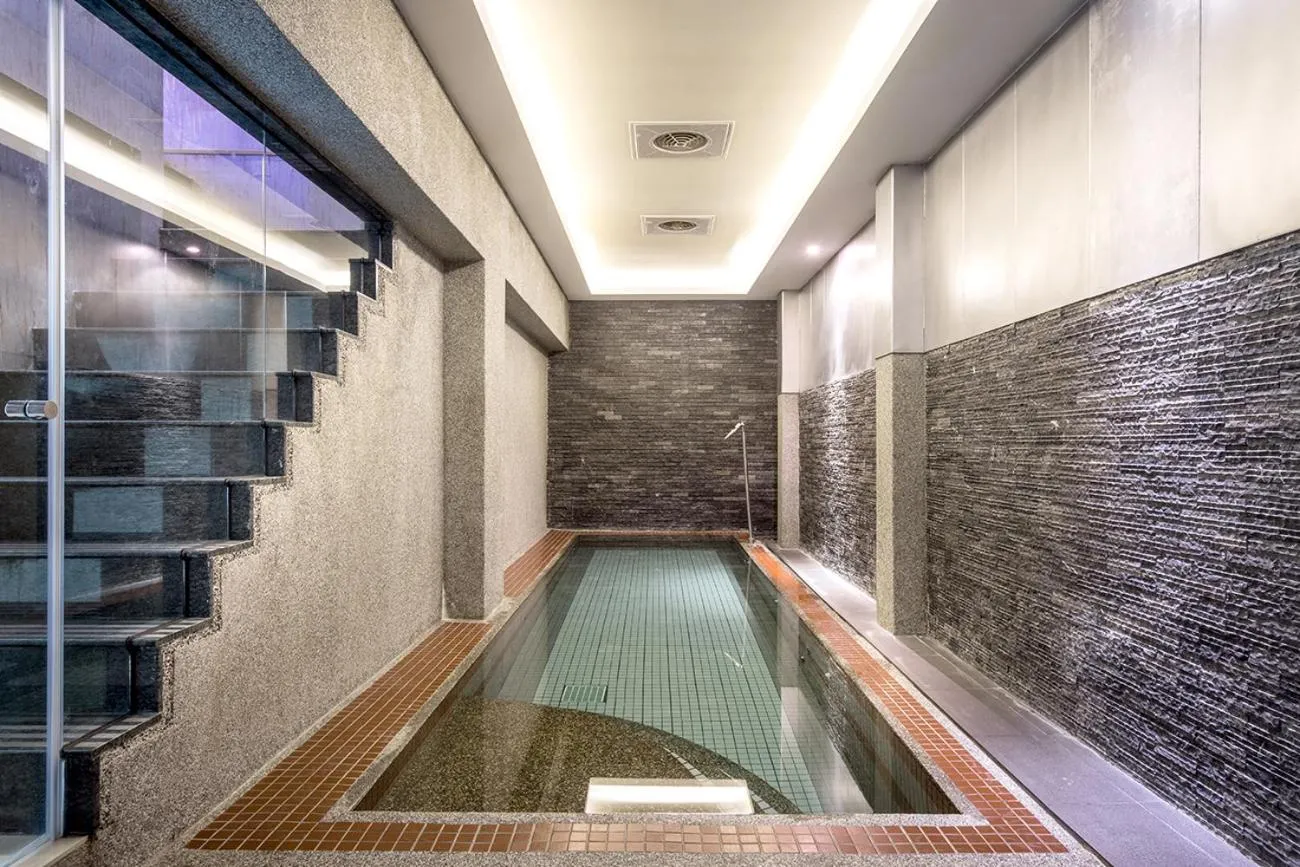 Swimming pool in Norway Forest Villa Motel