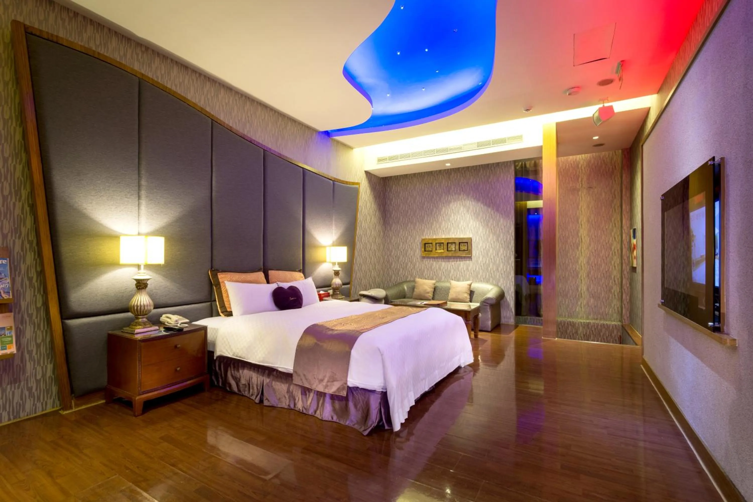 Bed in Norway Forest Villa Motel