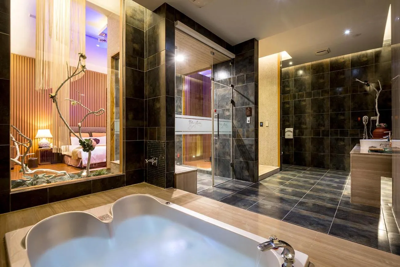 Bathroom in Norway Forest Villa Motel