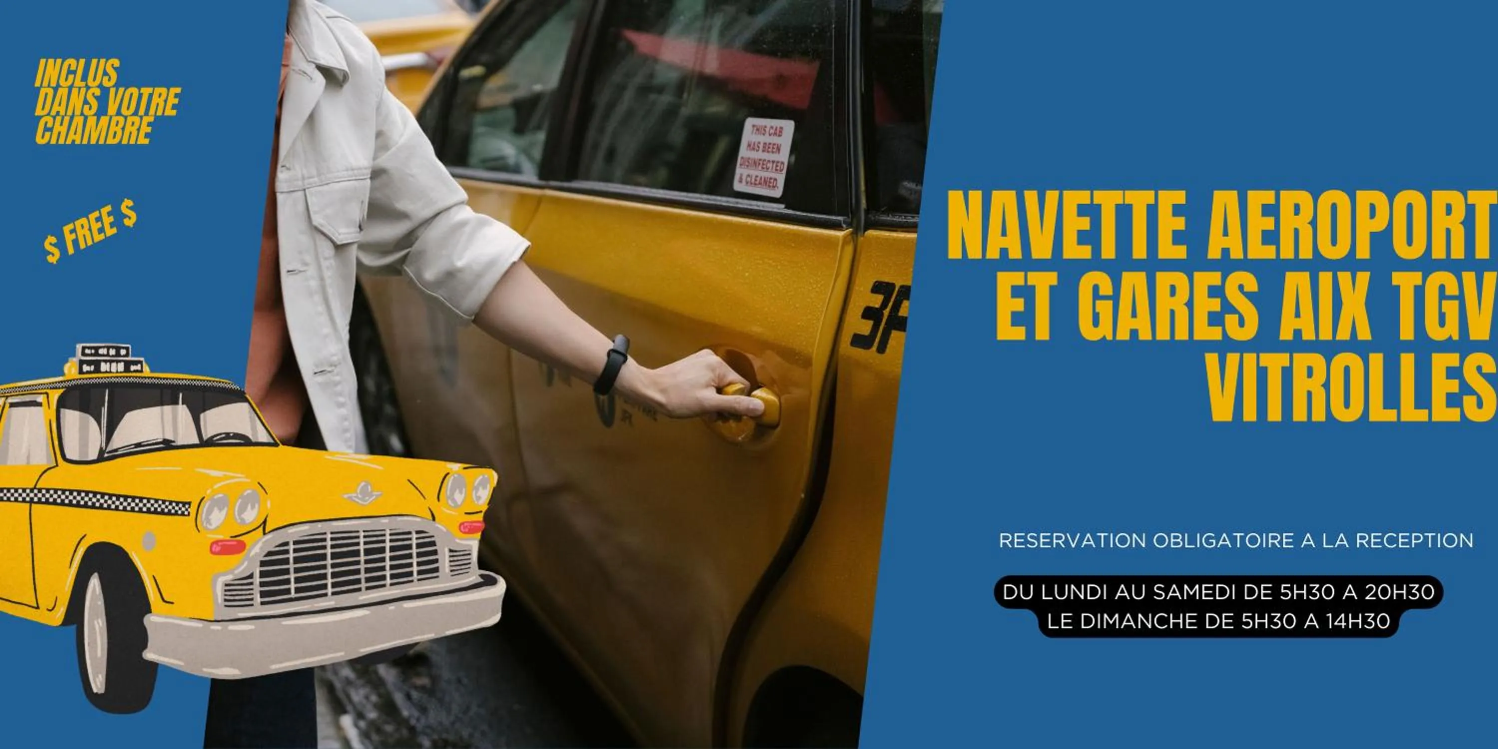 shuttle in HÔTEL KYRIAD MARSEILLE - Vitrolles Aéroport