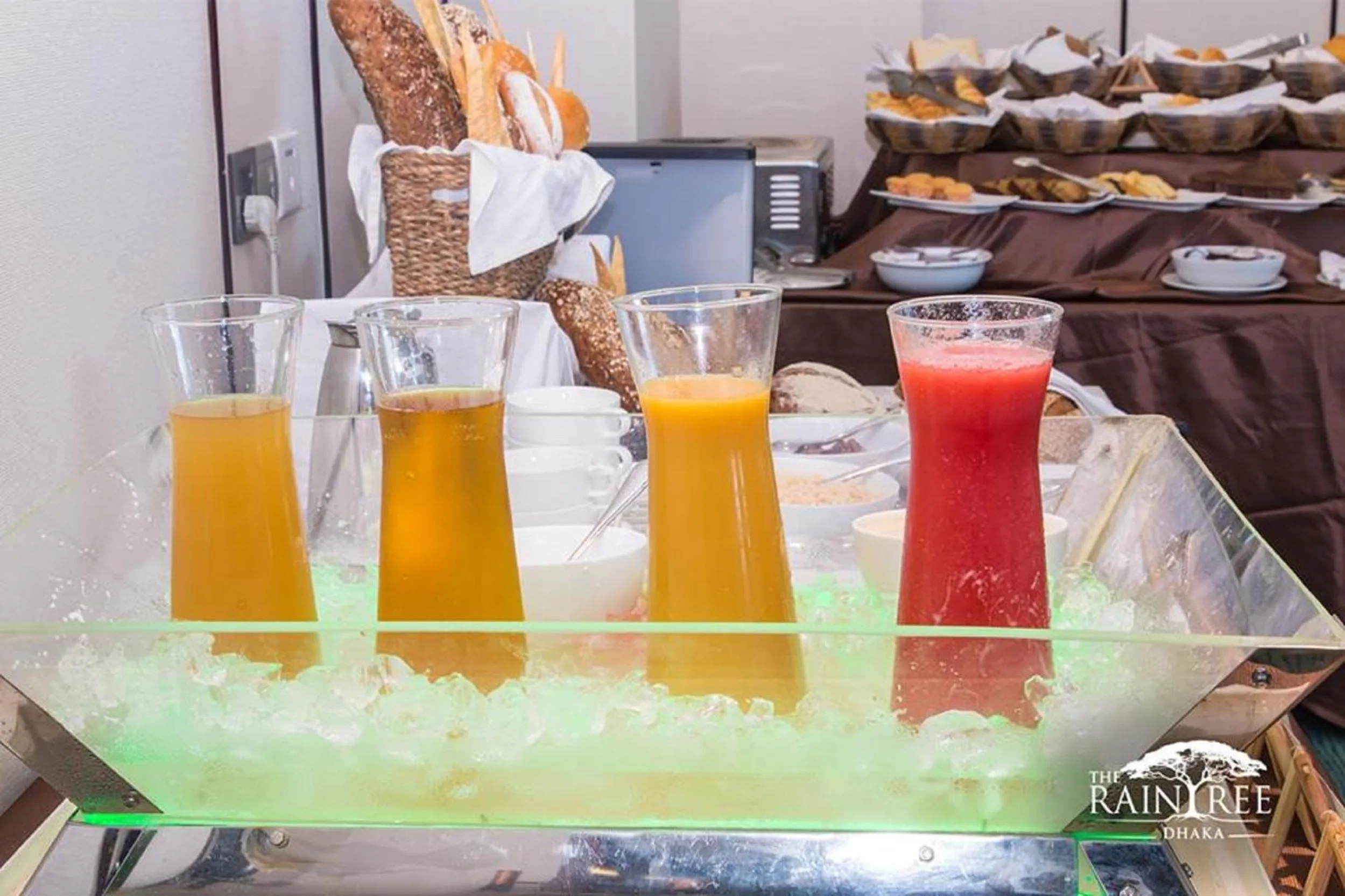 Continental breakfast in The Raintree Dhaka - A Luxury collection Hotel