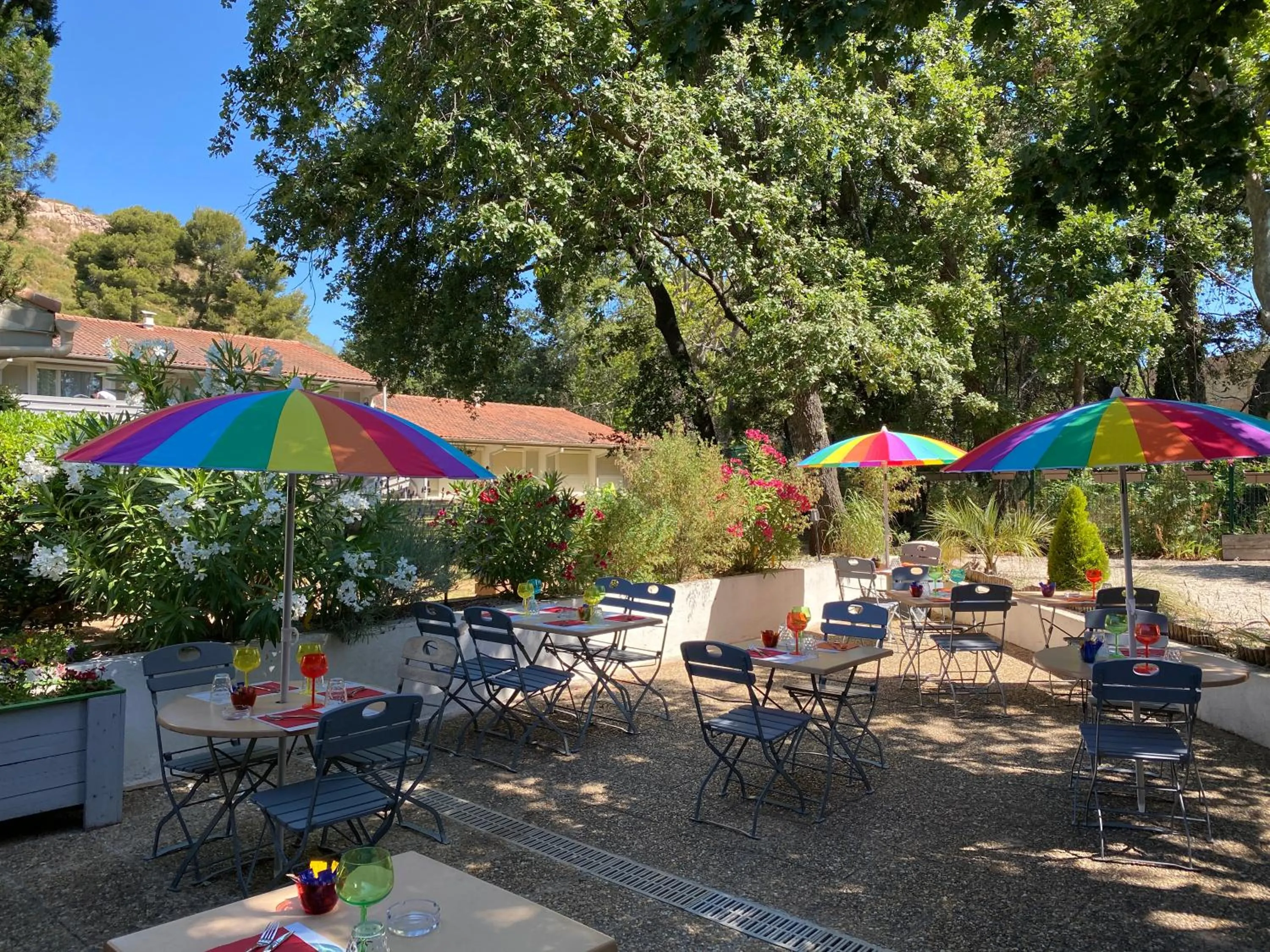 Patio in Campanile Marseille Vitrolles Griffon
