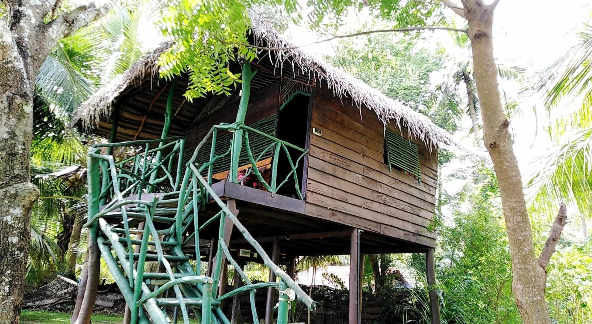 Garden in LakeSide Cabana Tissamaharama