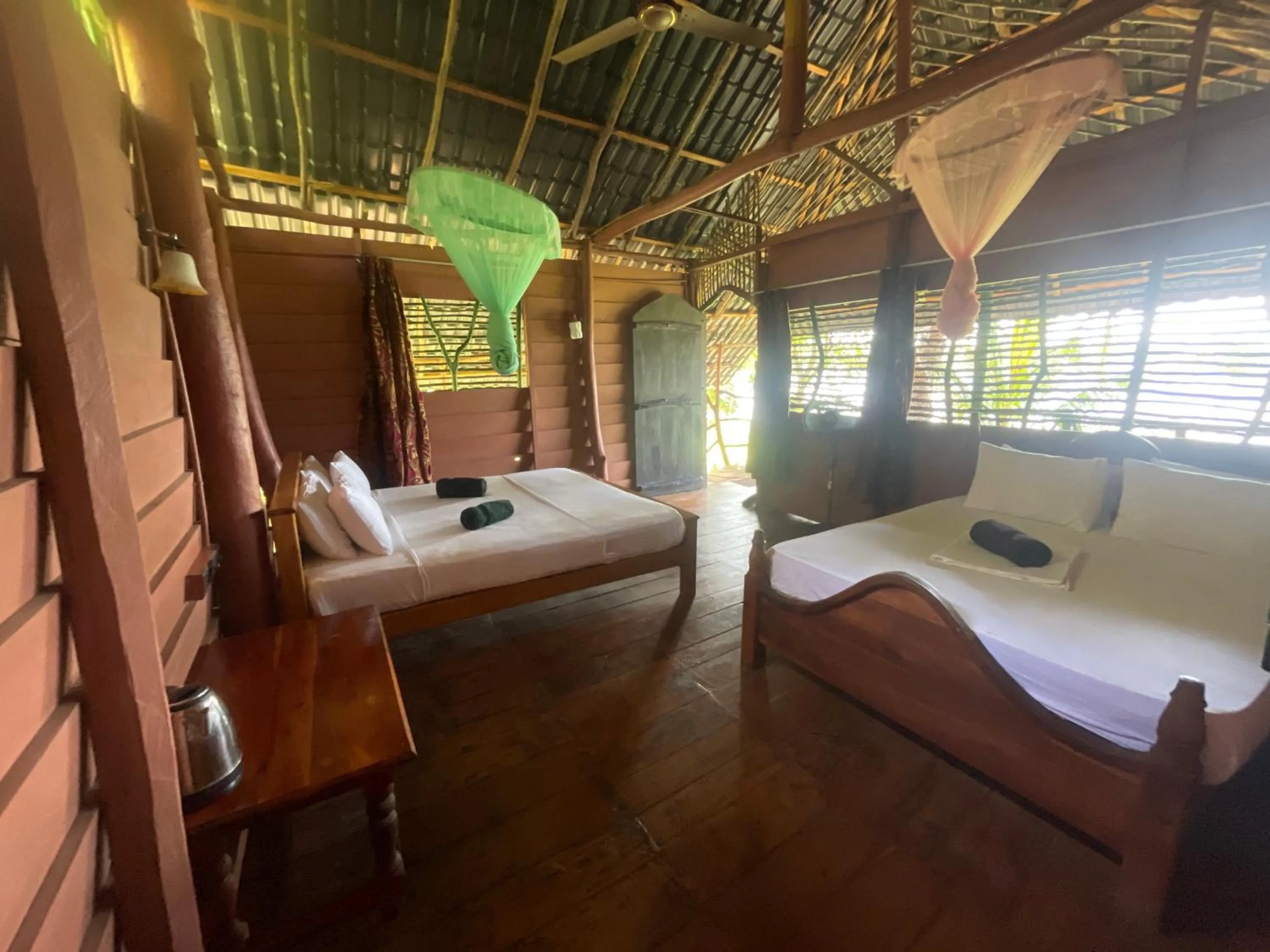 Property building, Bed in LakeSide Cabana Tissamaharama