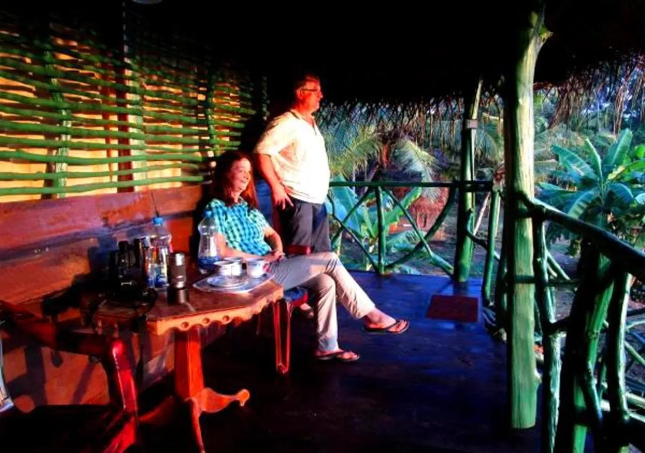 Shower in LakeSide Cabana Tissamaharama