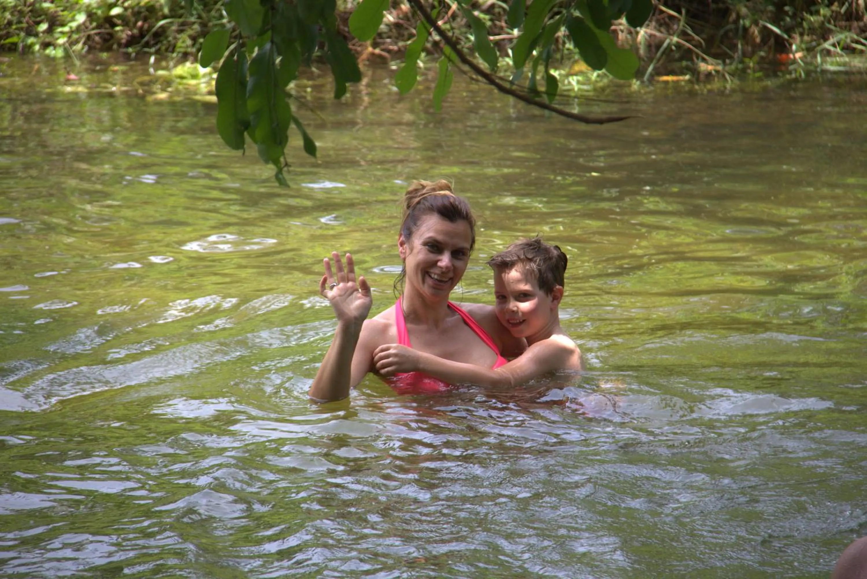 Swimming pool in LakeSide Cabana Tissamaharama