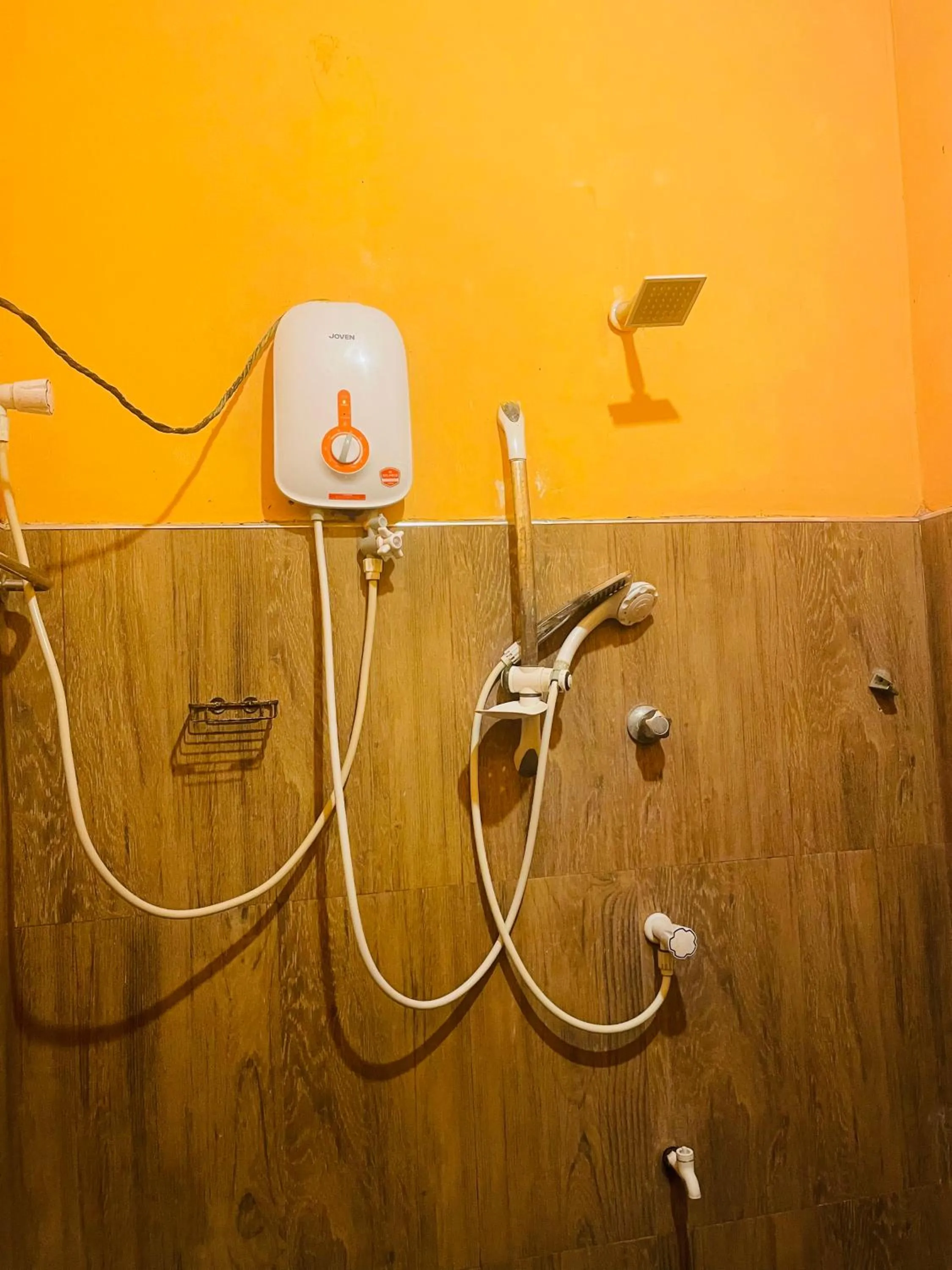 Shower in LakeSide Cabana Tissamaharama