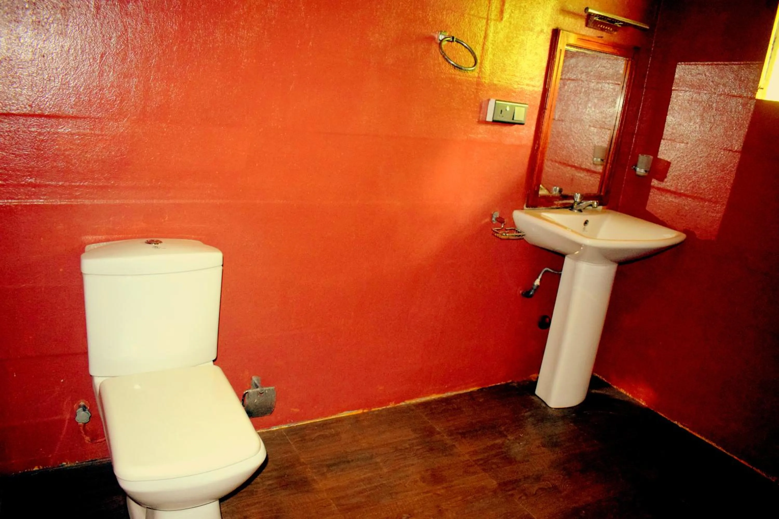 Shower in LakeSide Cabana Tissamaharama