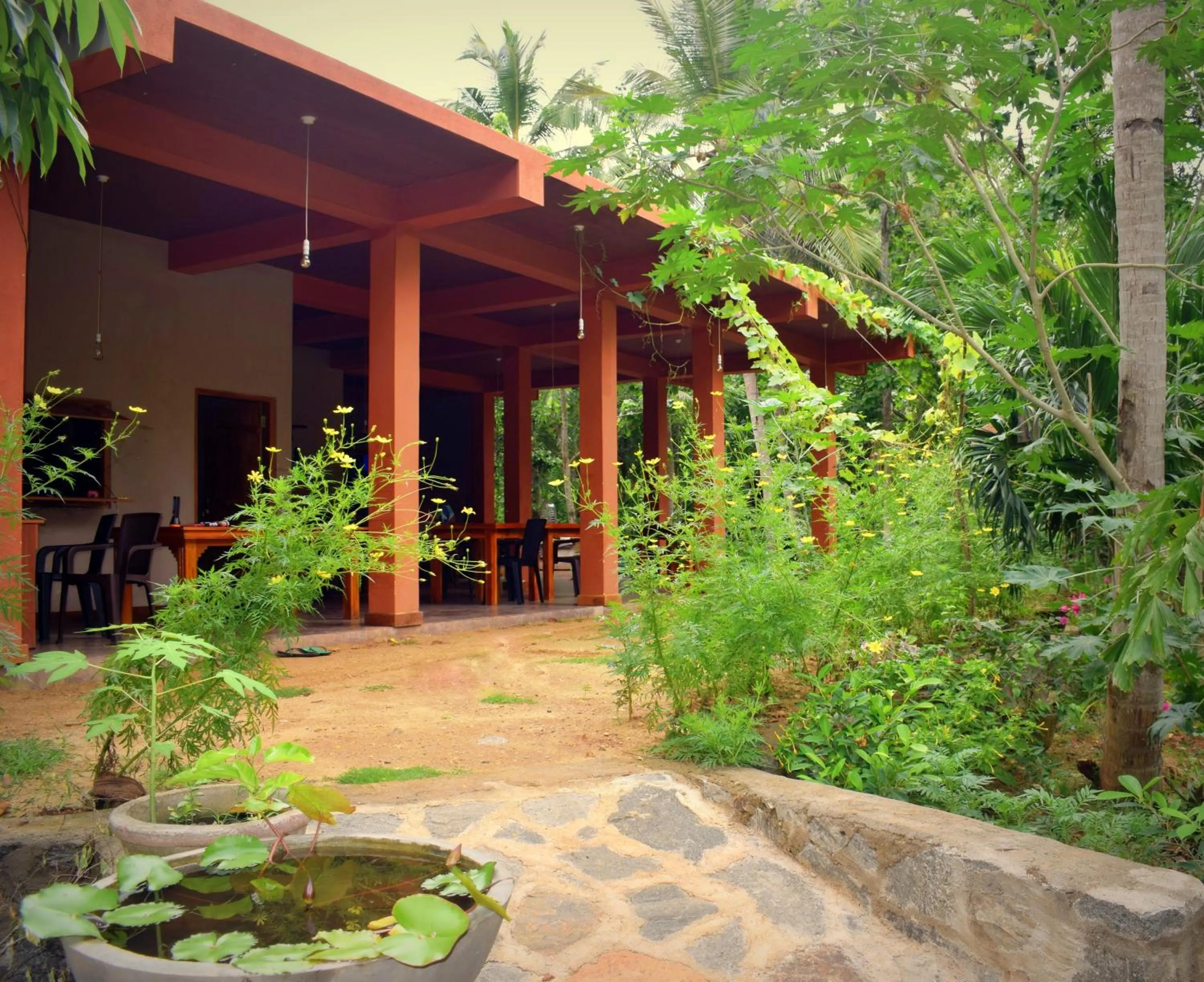 Staff in LakeSide Cabana Tissamaharama