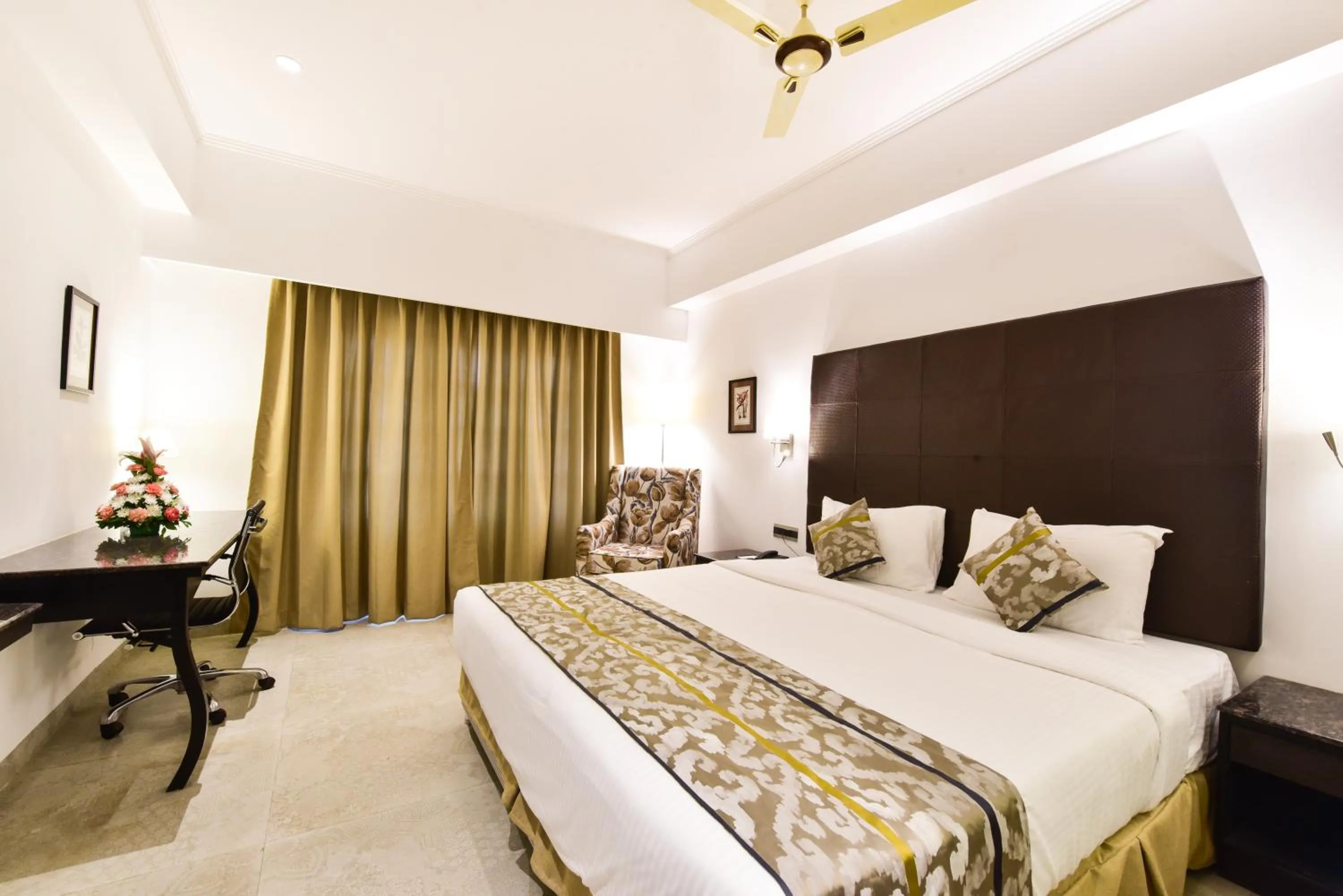 Bed in Silver Sands Serenity Resort, Candolim