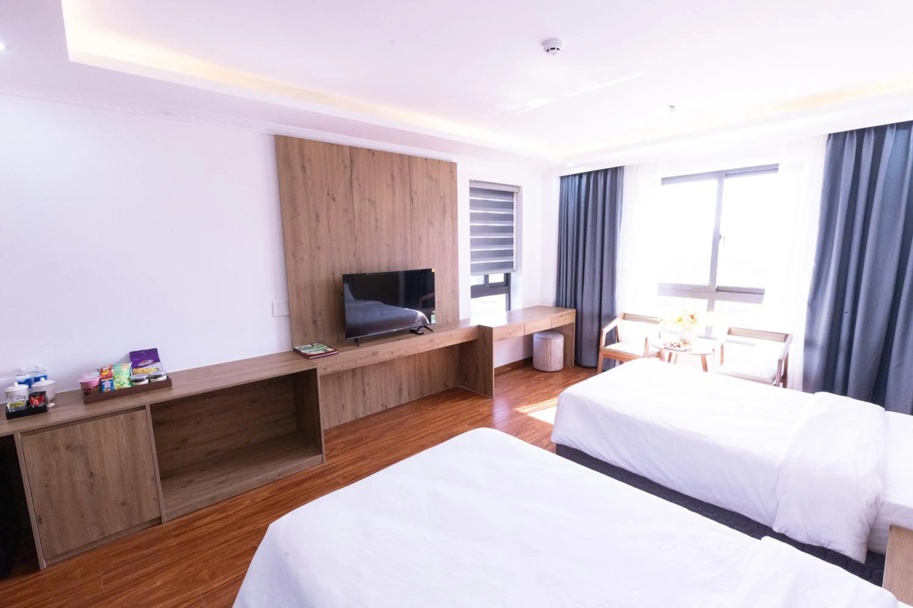 Bed in Thao Nguyen Hotel & Resort Moc Chau