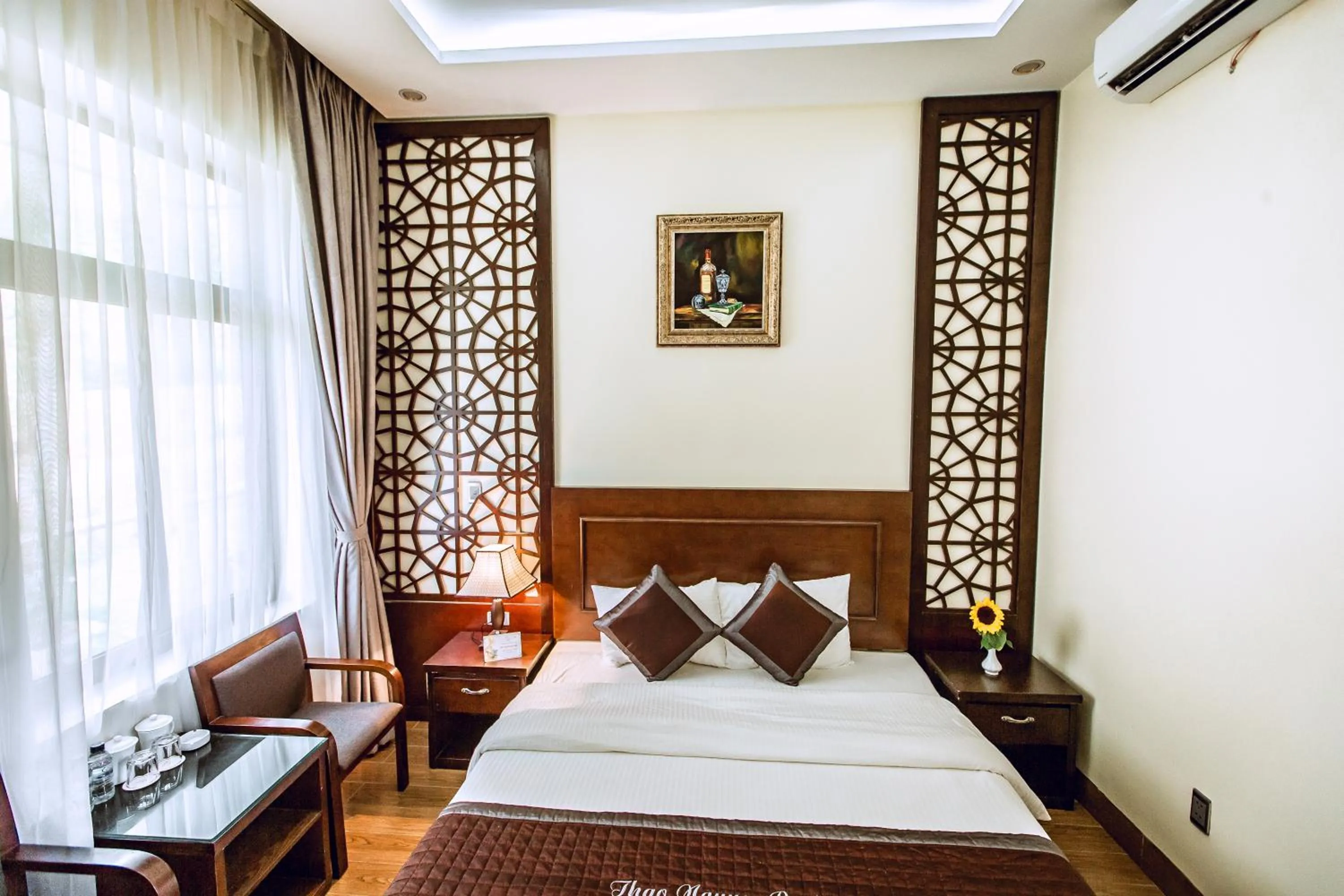 Bed in Thao Nguyen Hotel & Resort Moc Chau