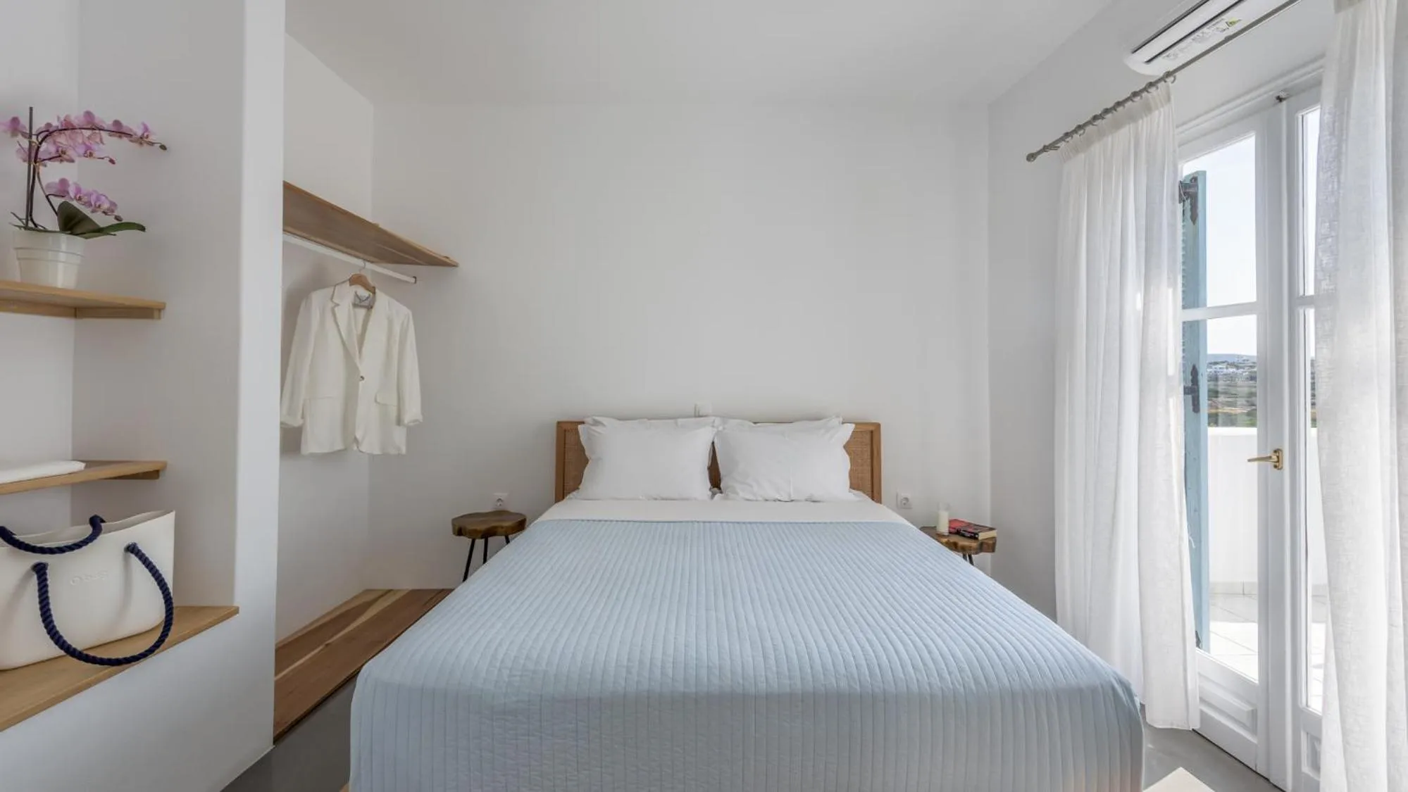 Bedroom, Bed in Anita Rooms & Suites Milos