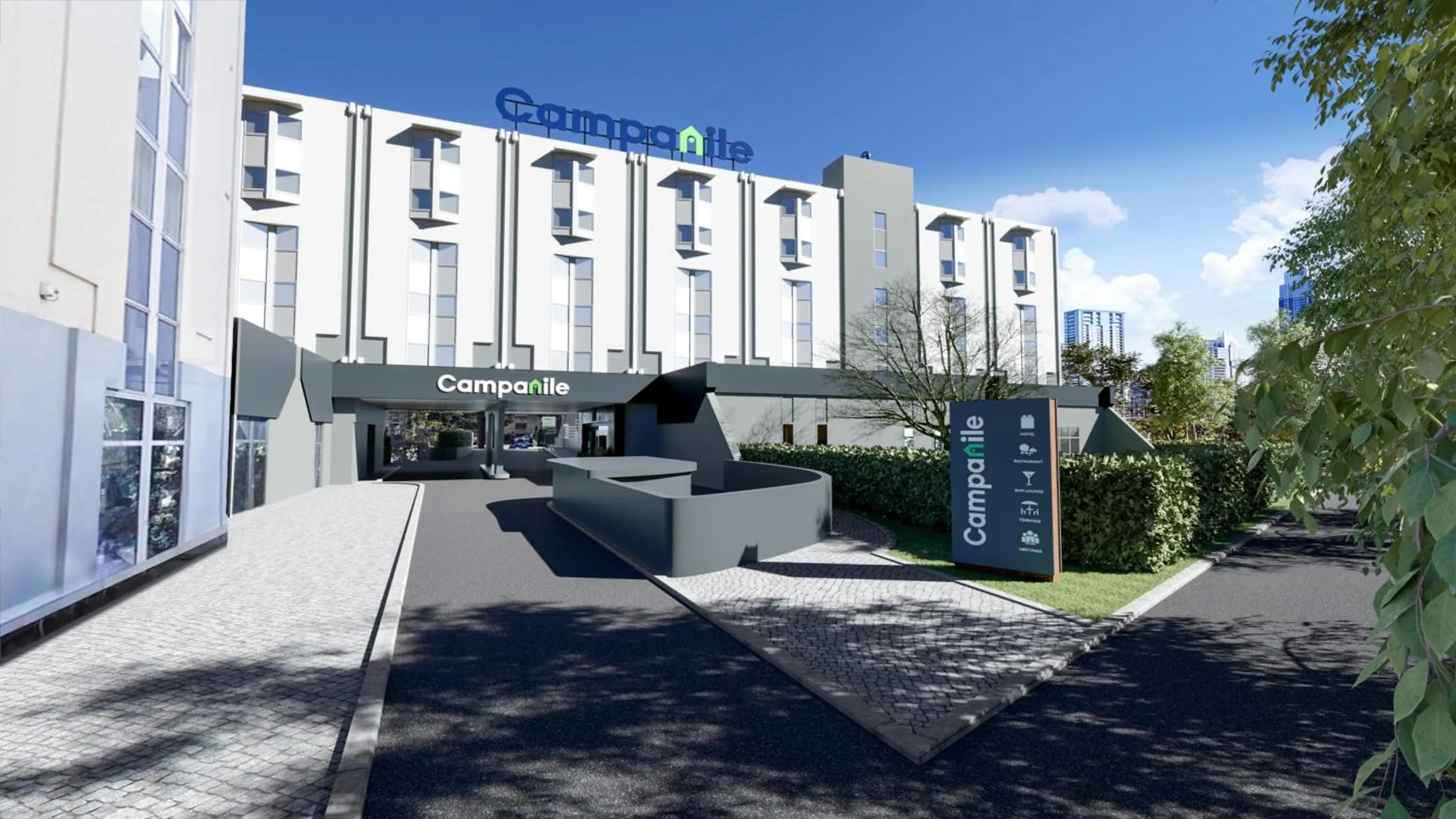 Property building in Campanile PRIME - Paris Porte d'Italie