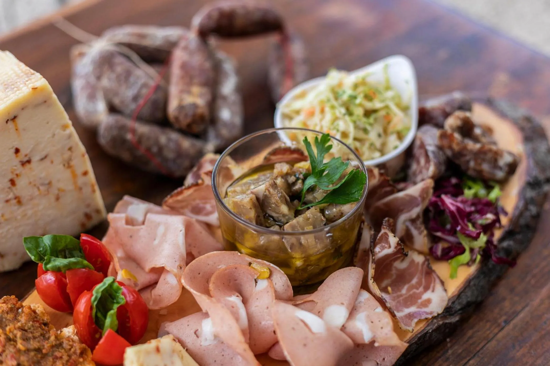 Food and drinks in B&b San Rocco