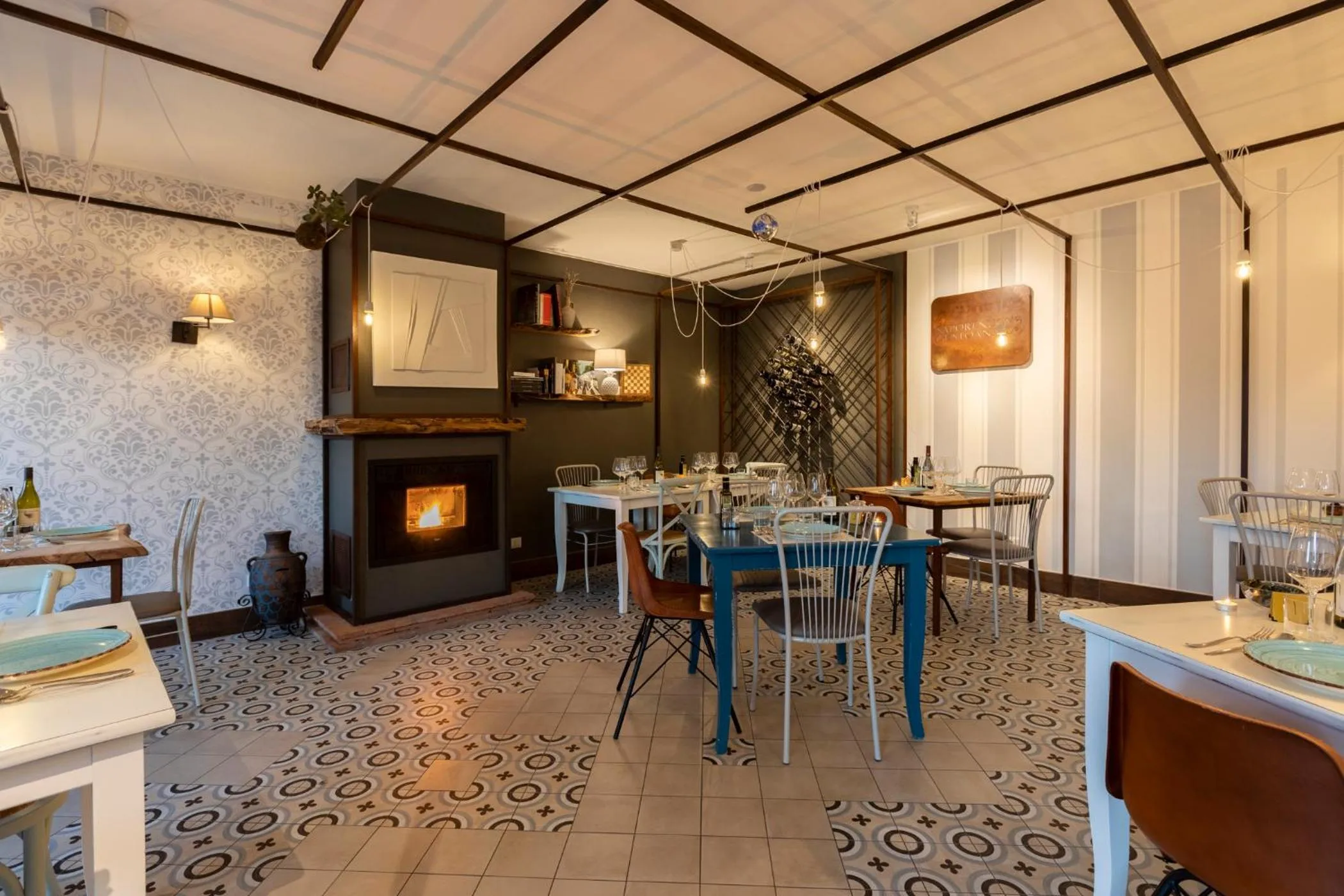 Dining area in B&b San Rocco
