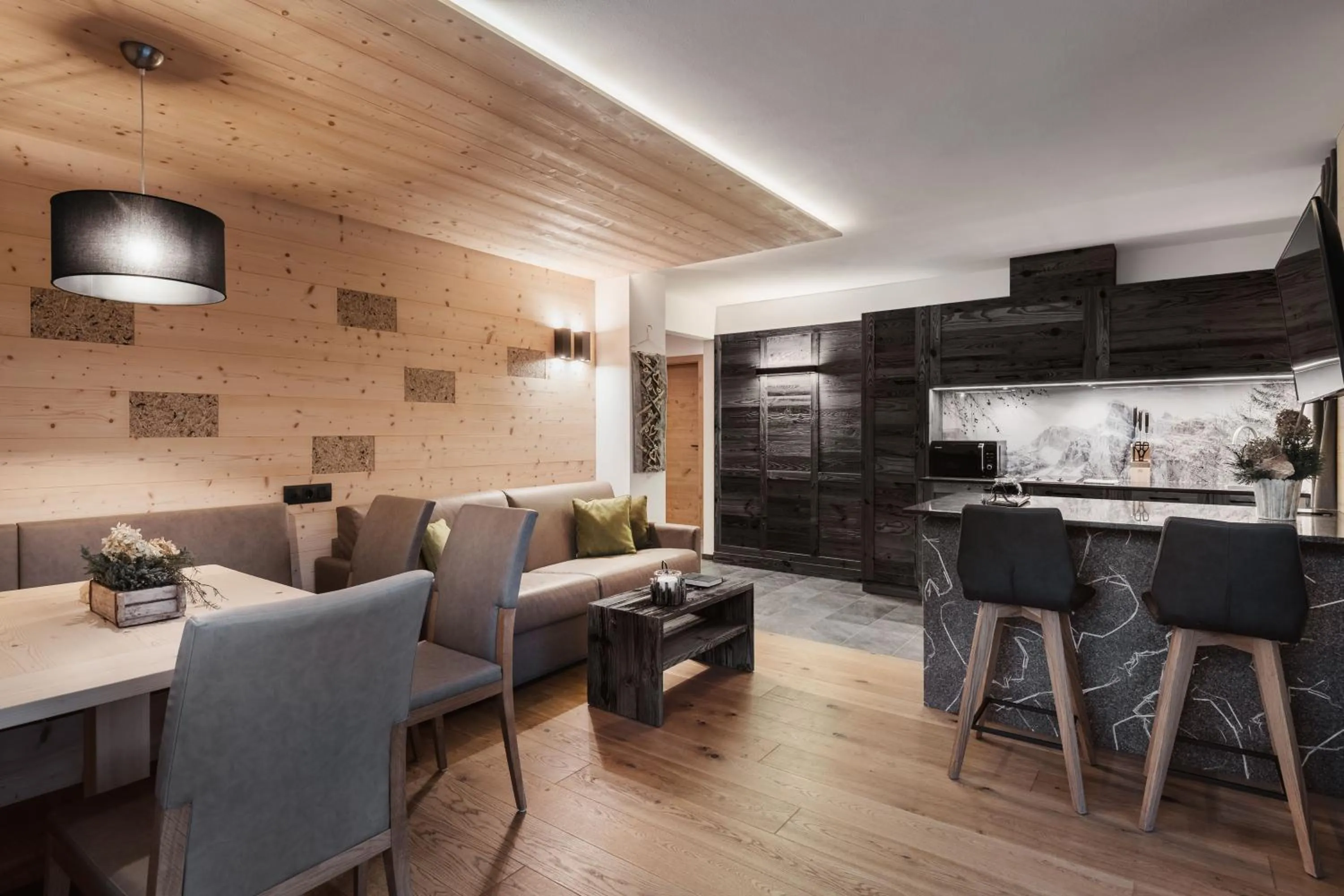 Kitchen or kitchenette in Lüch de Costa