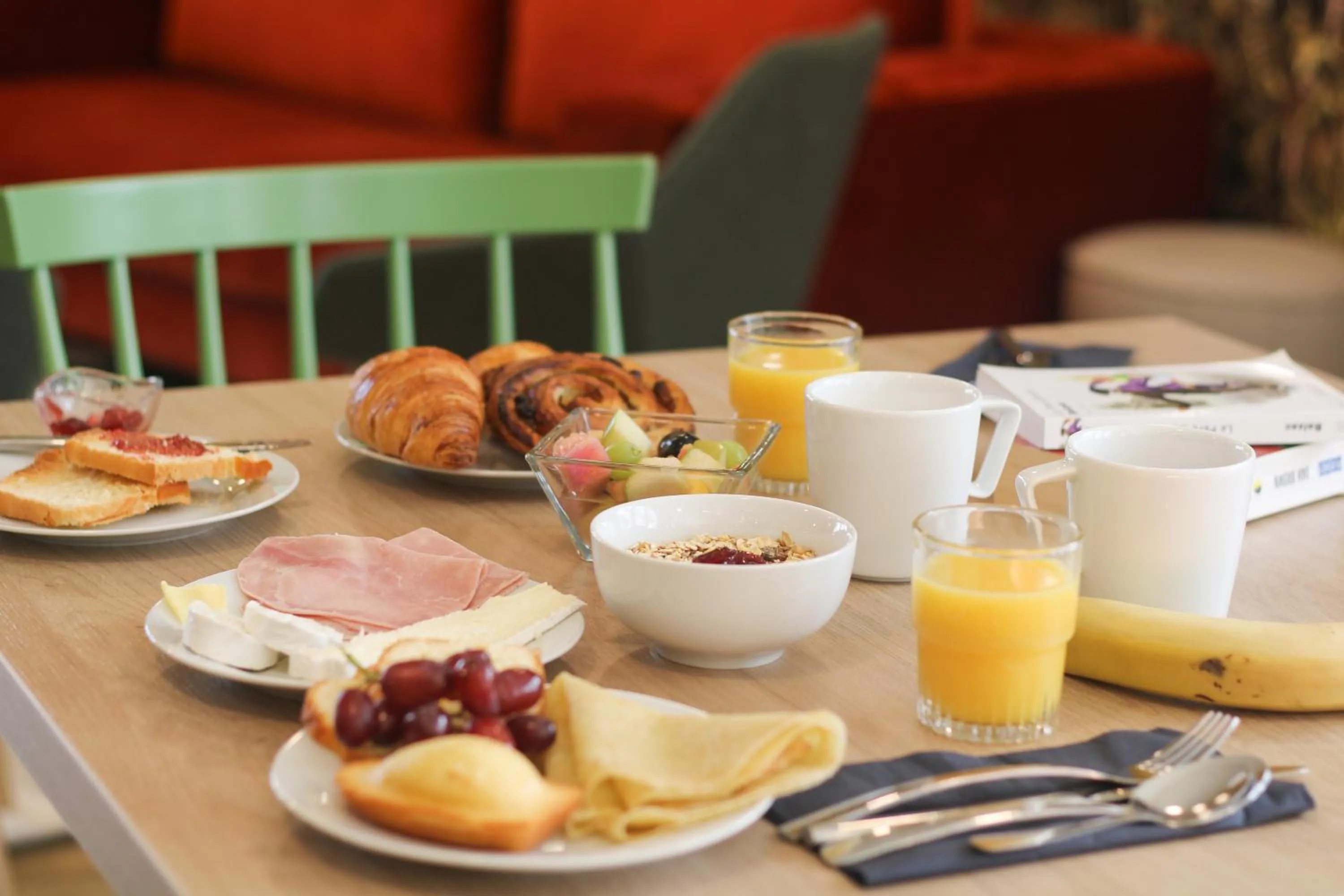 Breakfast in Campanile Melun Sénart