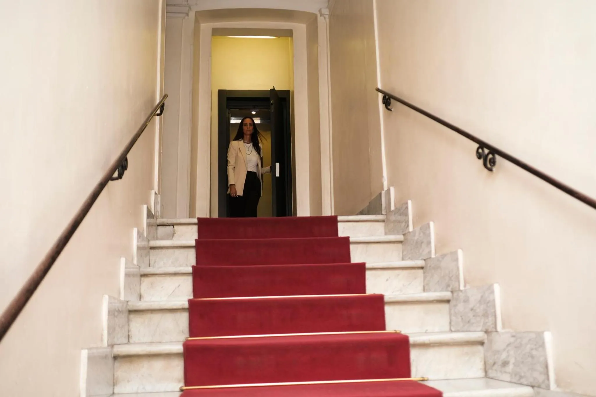 Lobby or reception in Charme Spagna Boutique Hotel