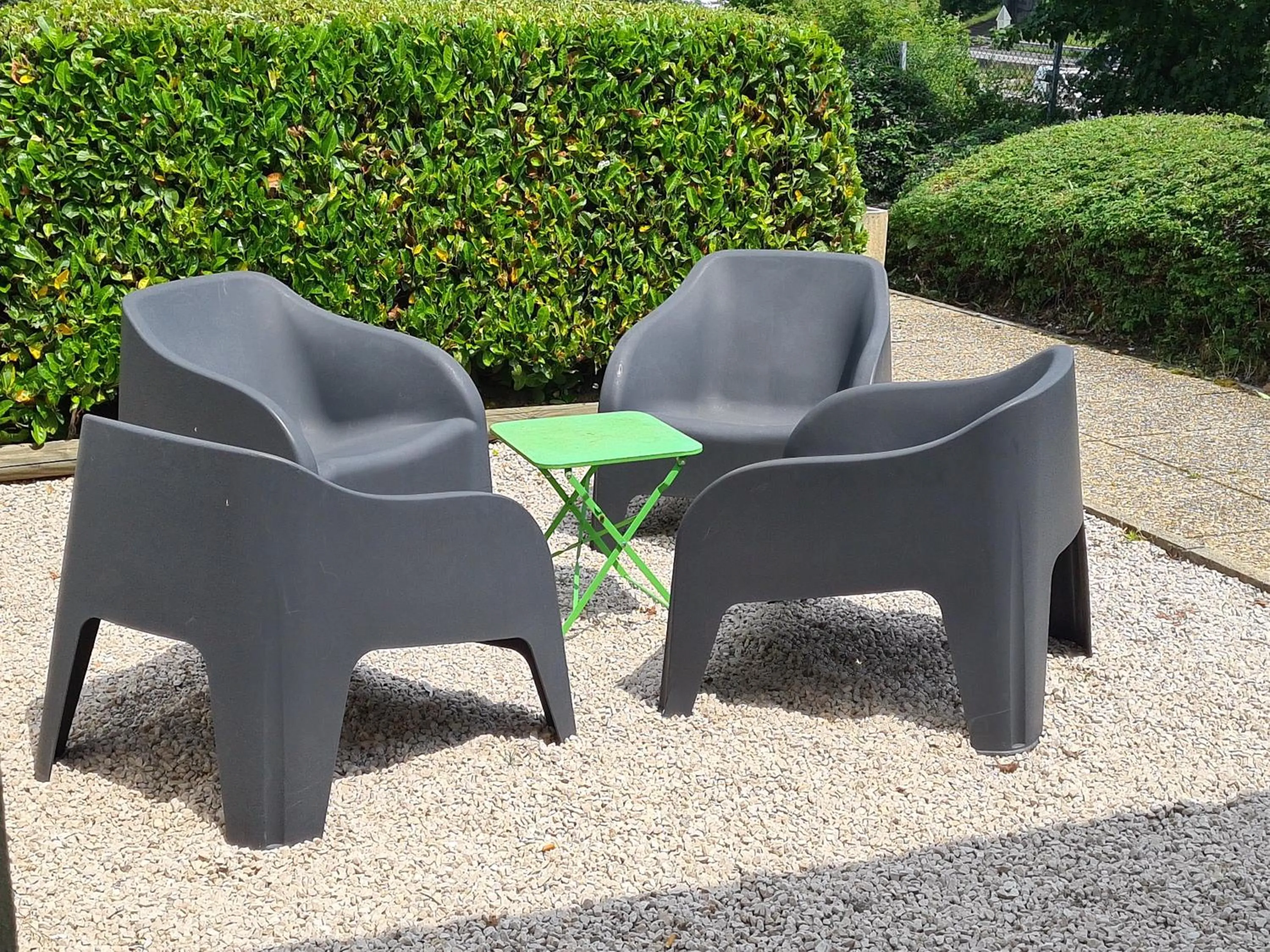 Patio in Campanile Saint-Etienne Est- Saint-Chamond