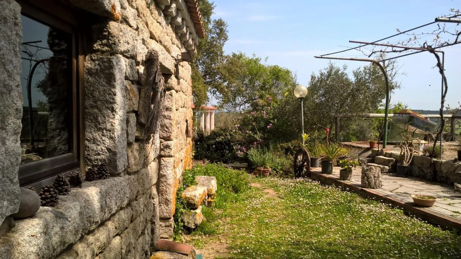 Garden in Agriturismo La Vigna