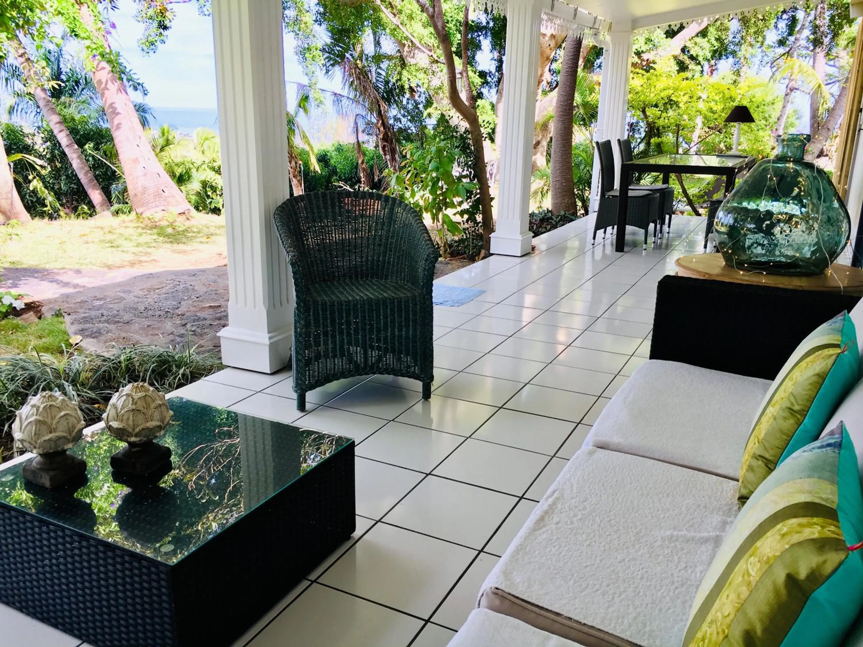 Patio in Senteur Vanille