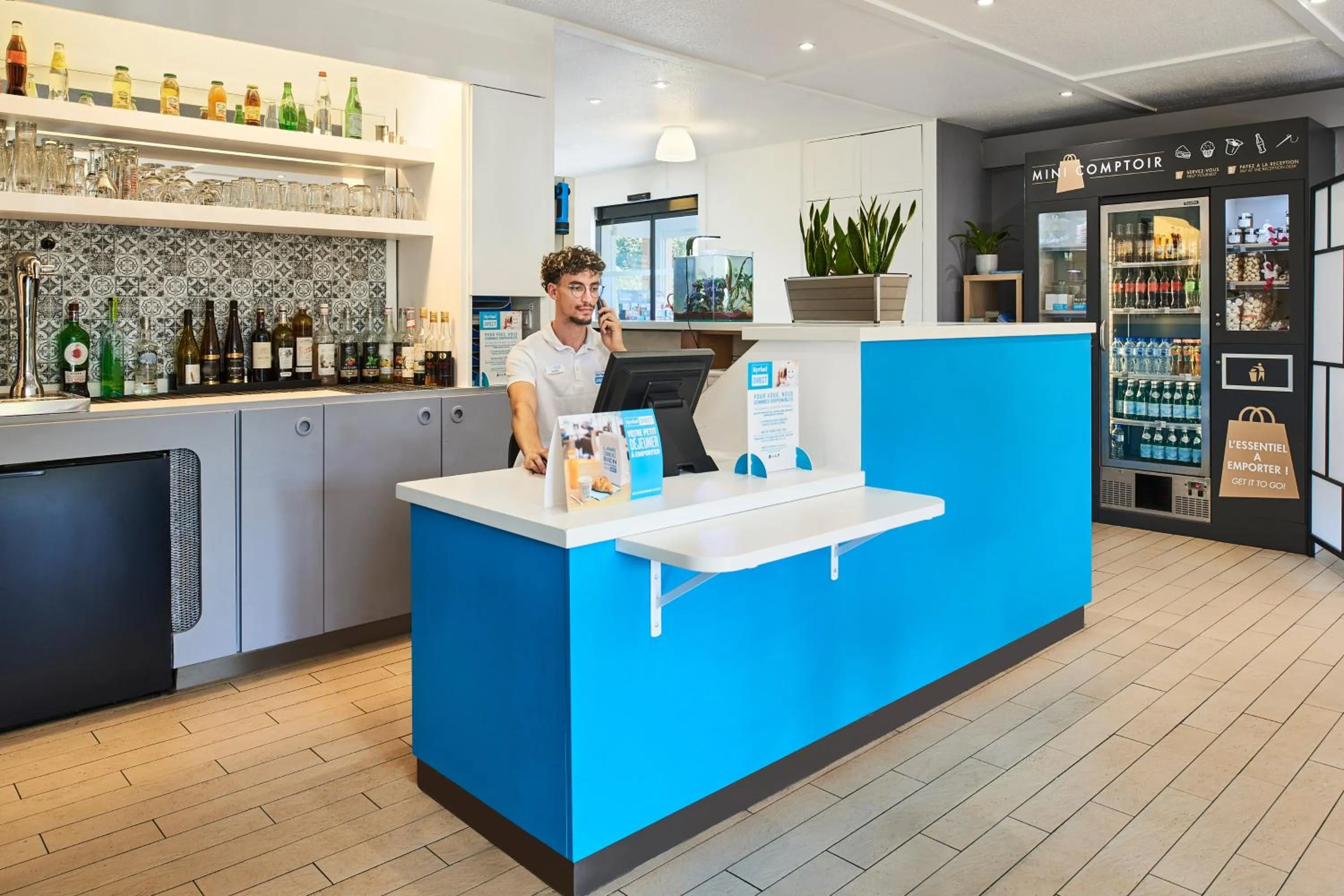 Lobby or reception in Kyriad Direct Strasbourg Ouest - Zénith