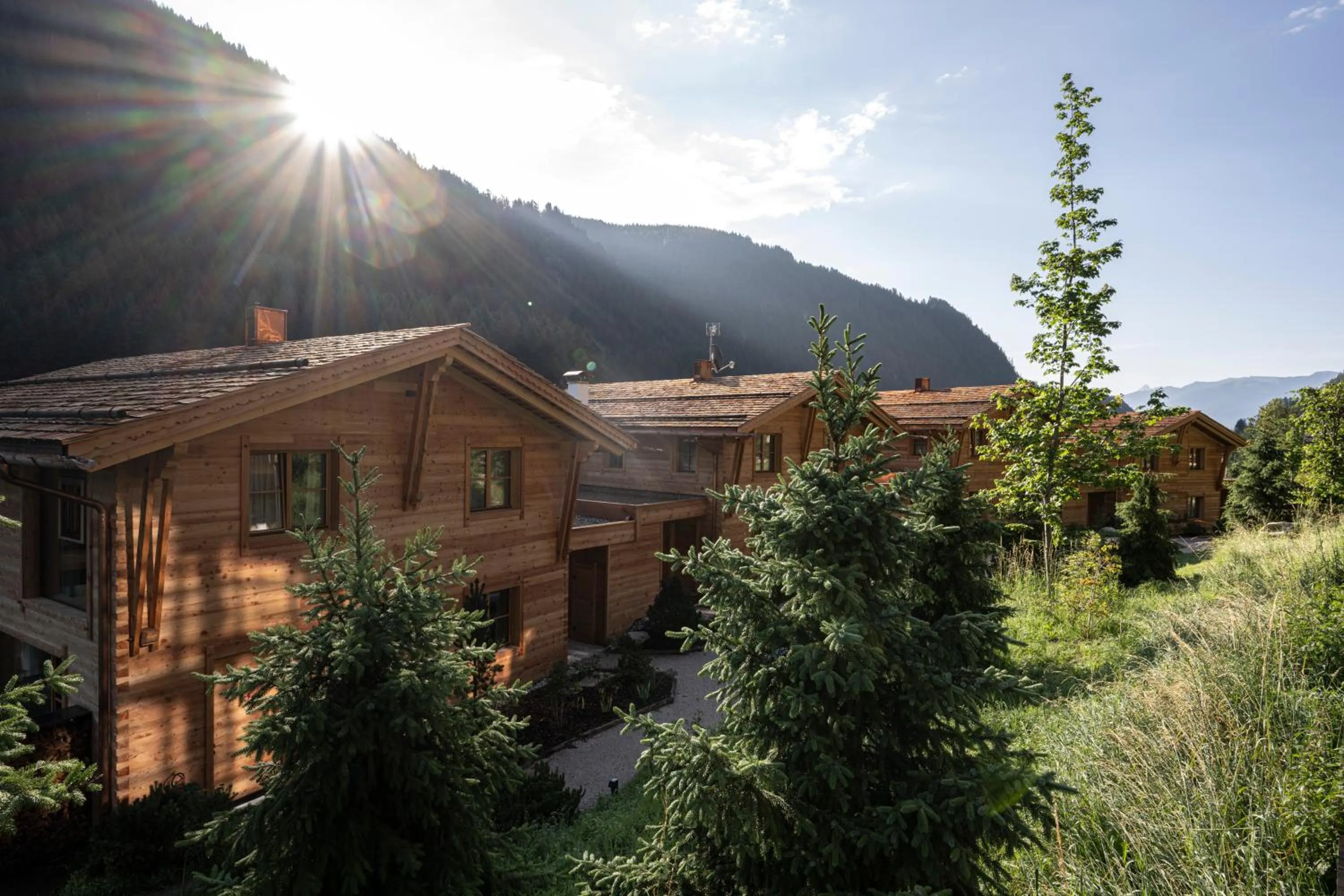 Property building in Valsegg Chalets Südtirol - luxury and private hideaway