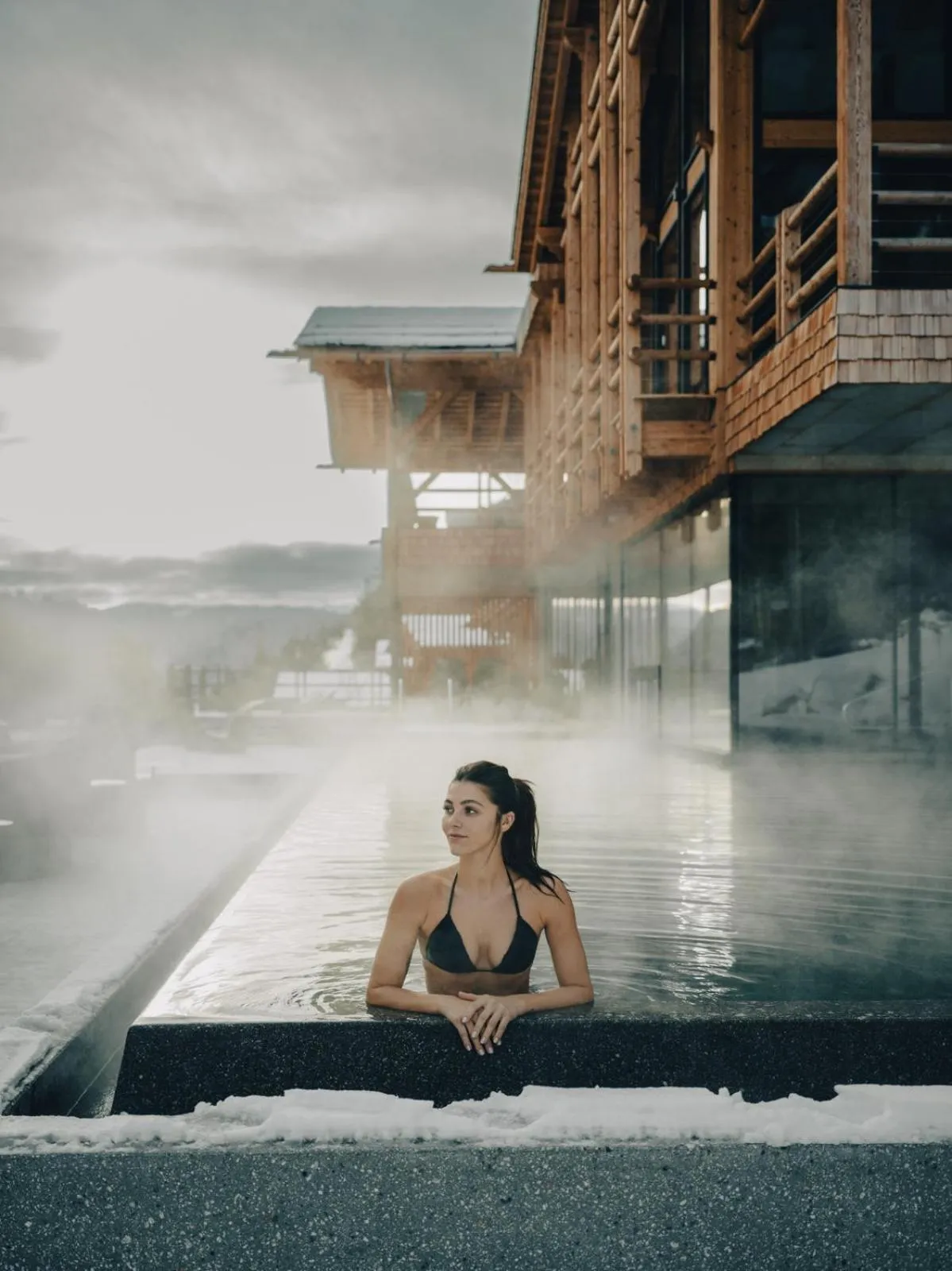 Spa and wellness centre/facilities in Valsegg Chalets Südtirol - luxury and private hideaway