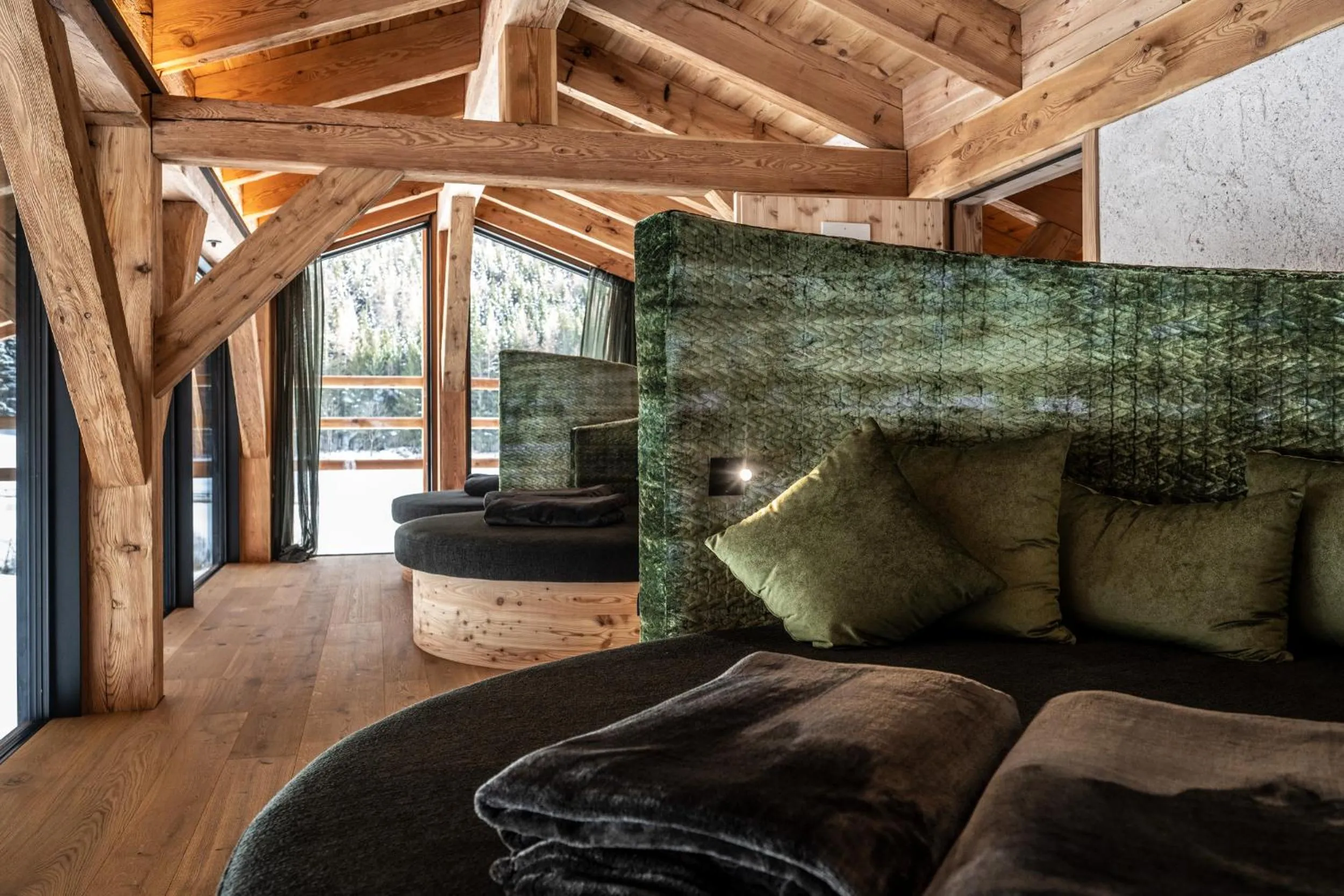 Spa and wellness centre/facilities in Valsegg Chalets Südtirol - luxury and private hideaway