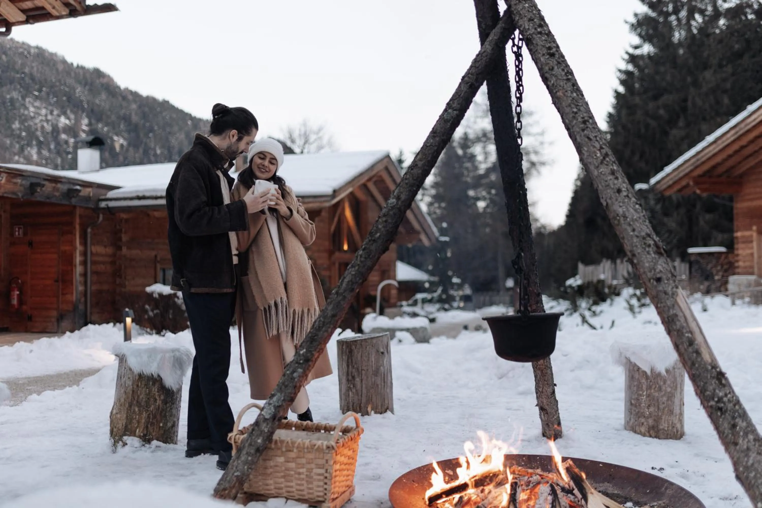 Property building in Valsegg Chalets Südtirol - luxury and private hideaway