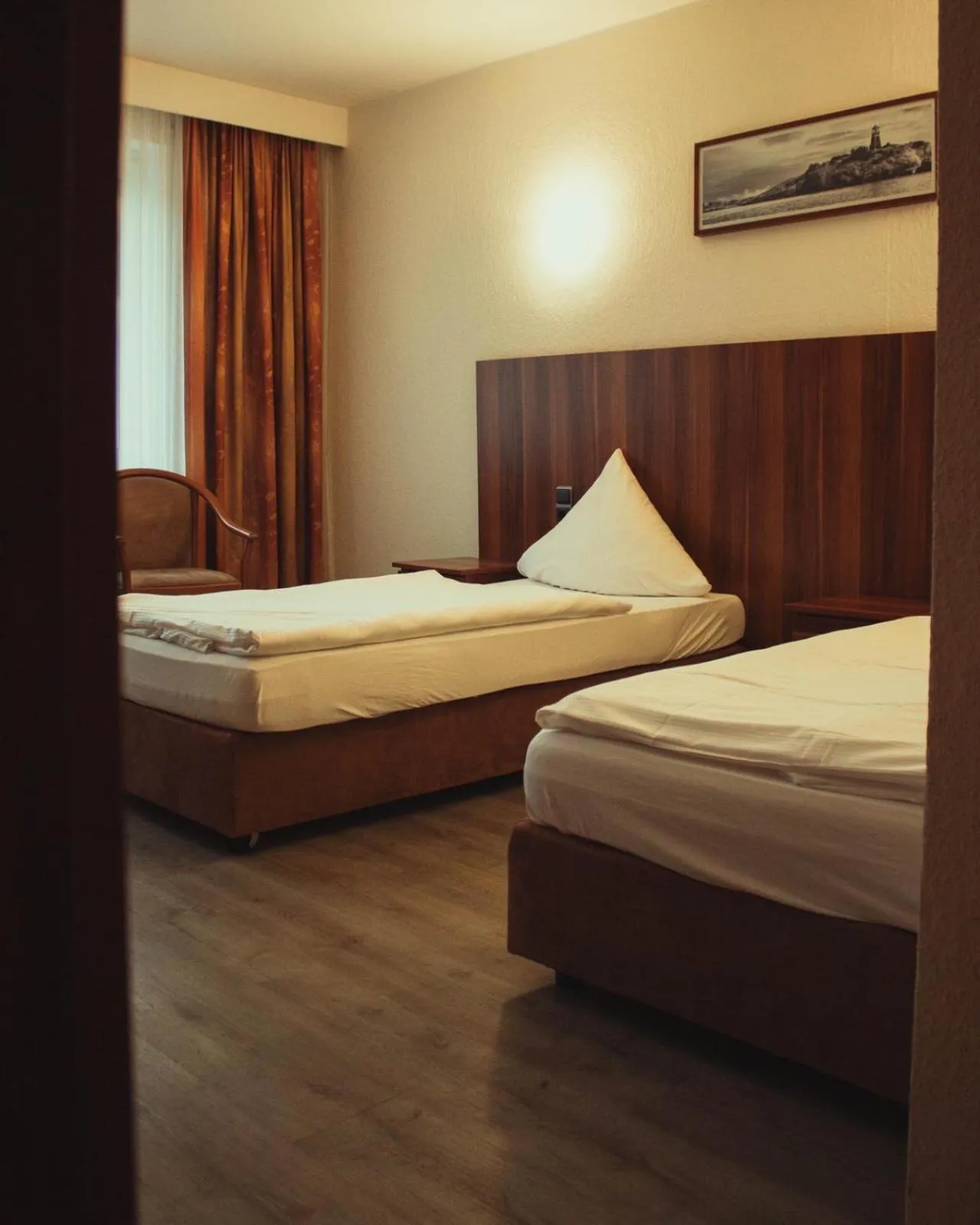 Photo of the whole room, Bed in Schlosspark-Hotel Hof von Oldenburg