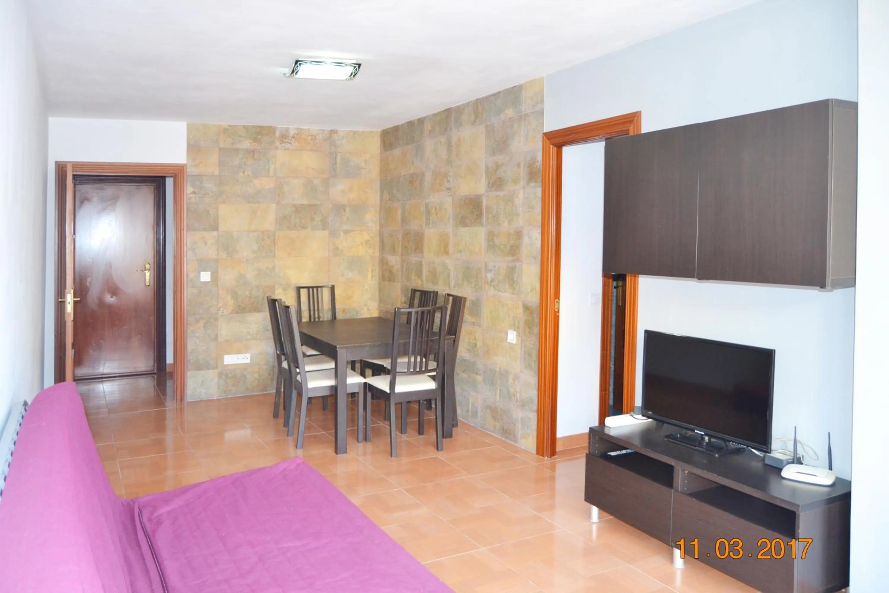 Living room in Apartamento Huelin