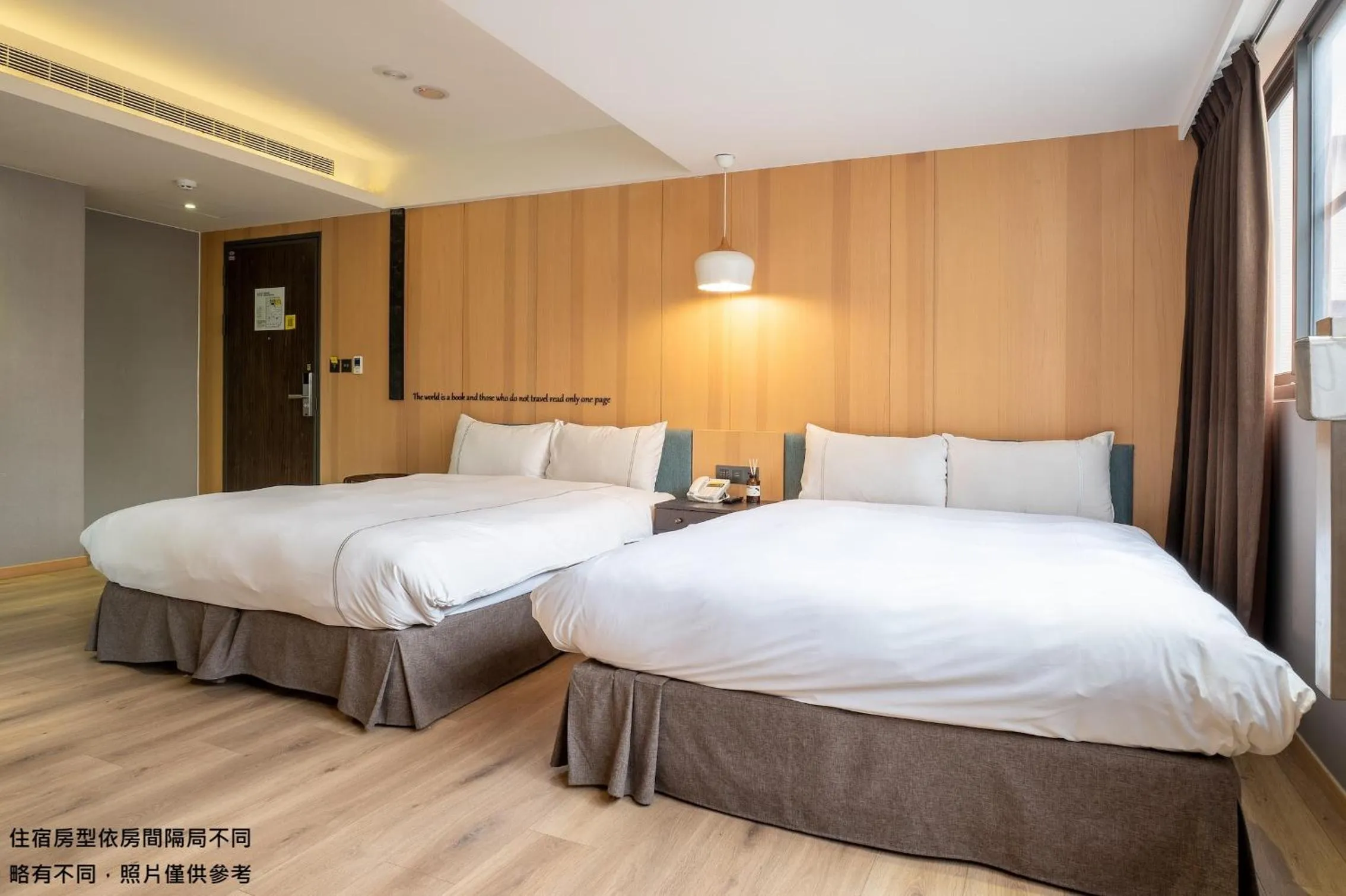 Photo of the whole room, Bed in CHECK inn Taichung Wenxin Zhongqing