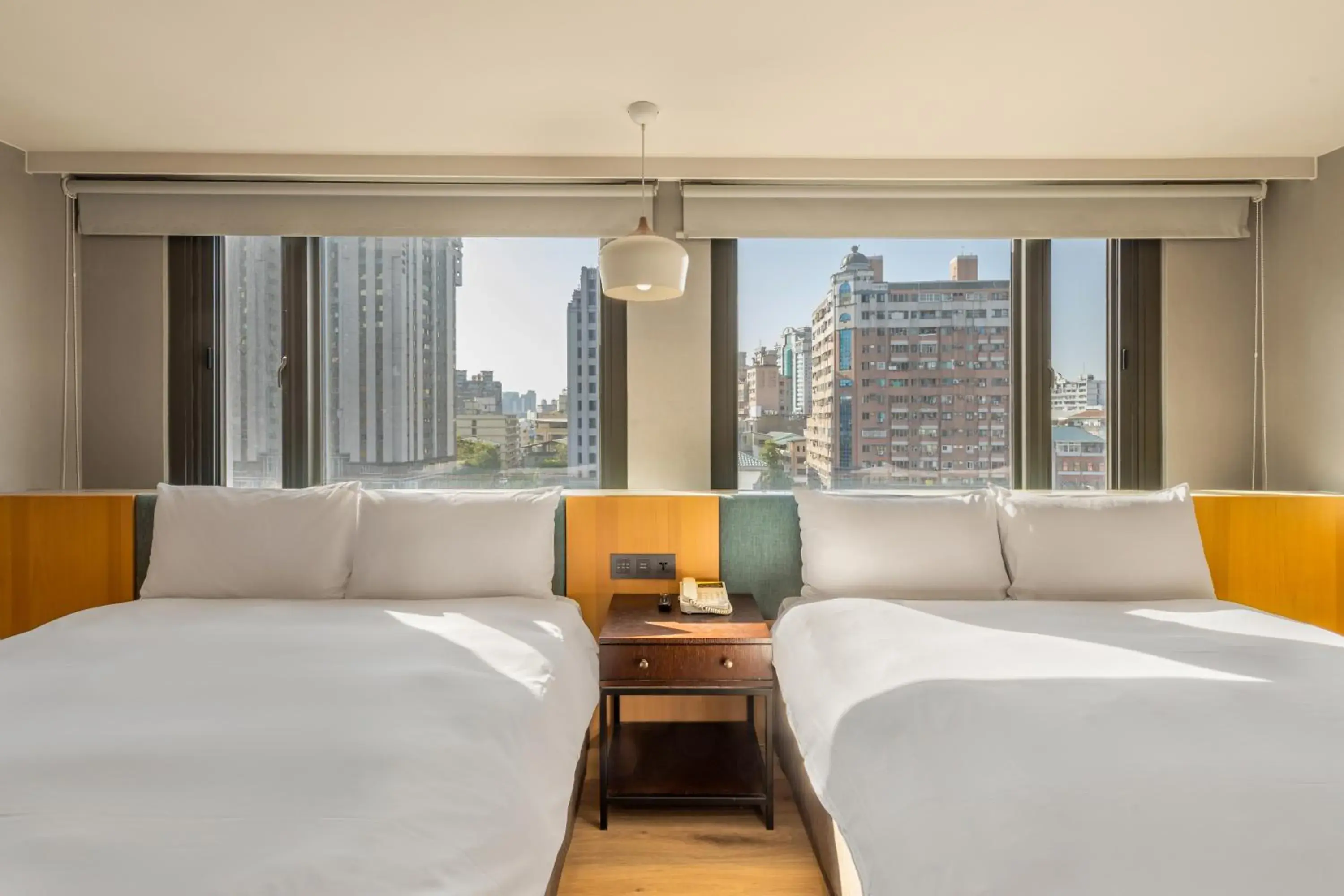 Classic Quadruple Room in CHECK inn Taichung Wenxin Zhongqing Classic Quadruple Room in CHECK inn Taichung Wenxin Zhongqing