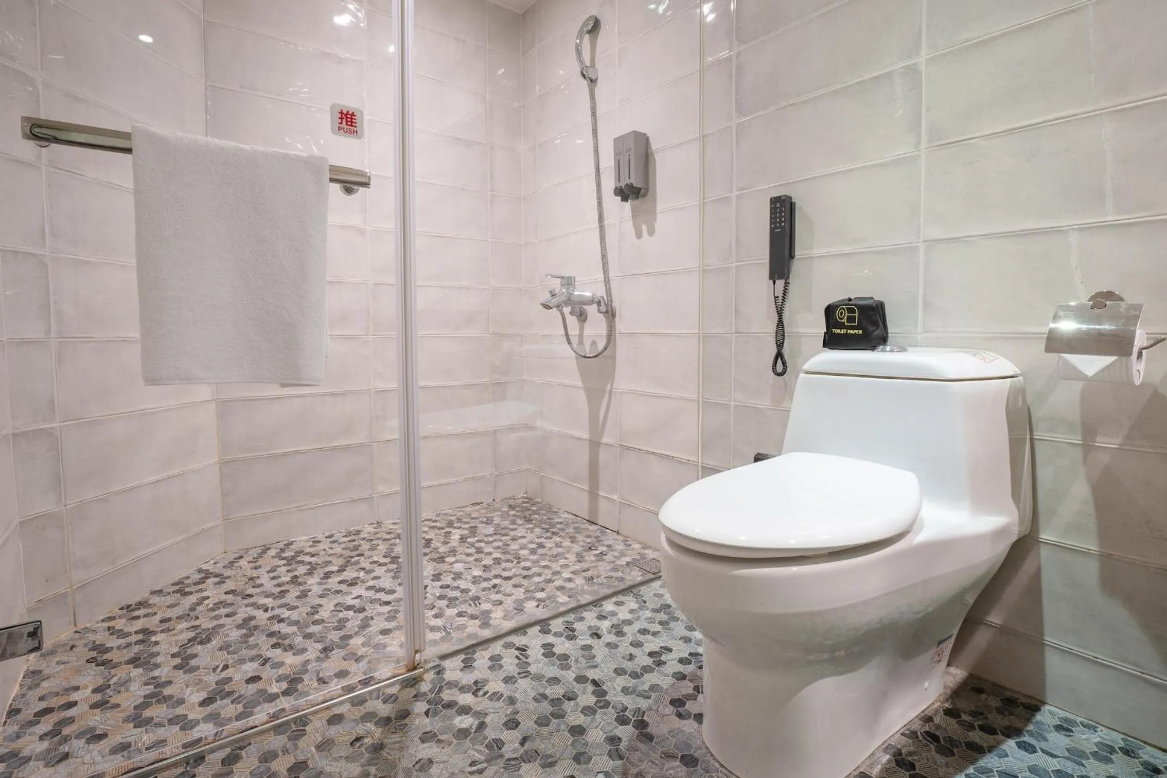 Bathroom in CHECK inn Taichung Wenxin Zhongqing