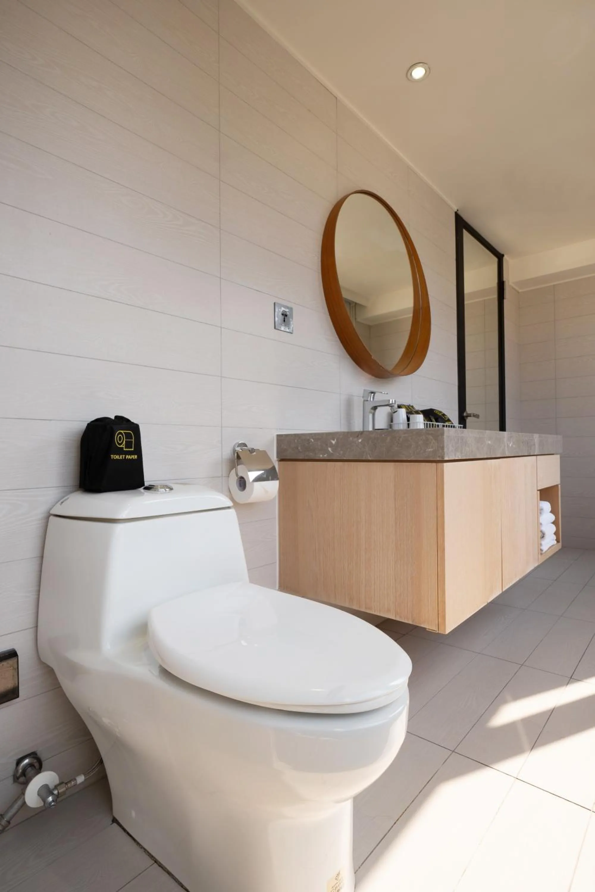 Bathroom in CHECK inn Taichung Wenxin Zhongqing