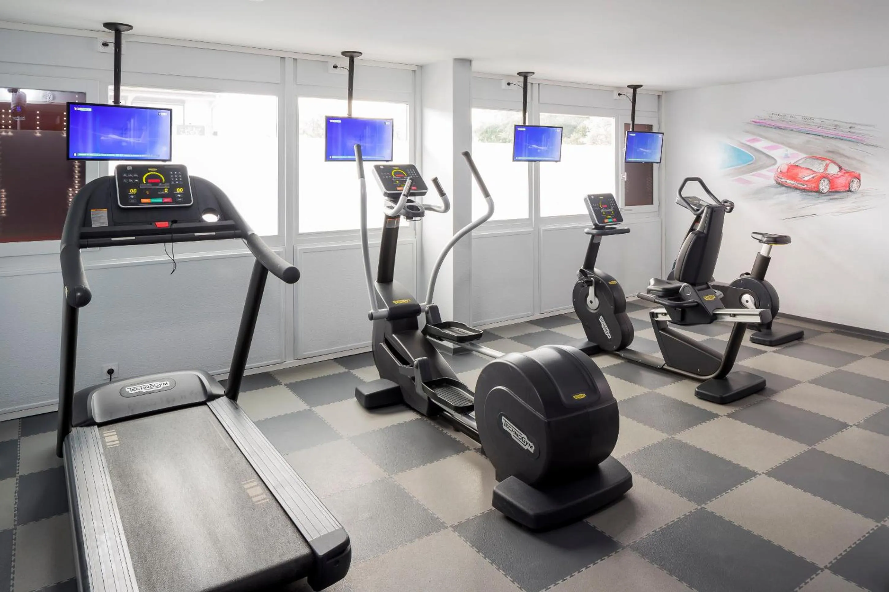 Fitness centre/facilities in Terre de Provence Hôtel & Spa