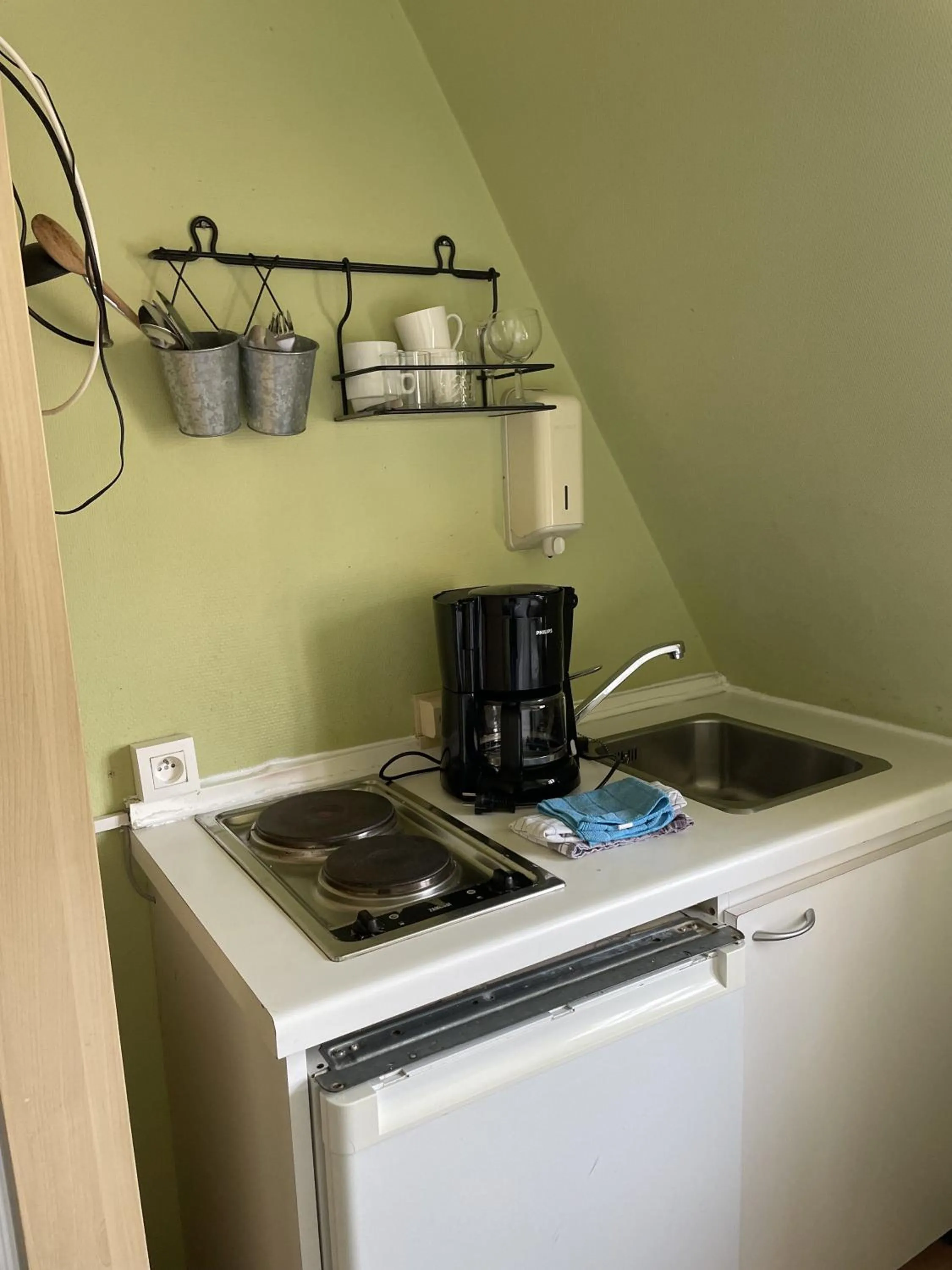 Kitchen or kitchenette in Logies De Wandelaar