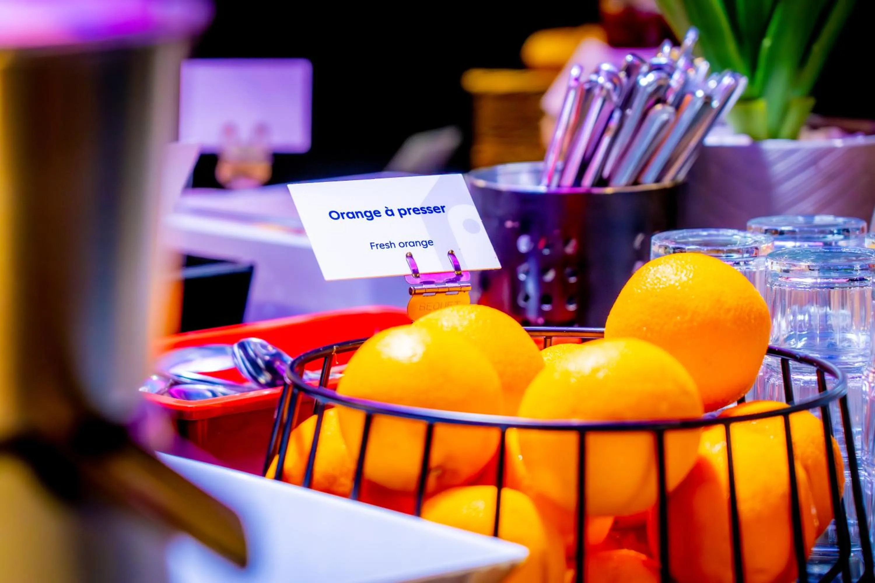 Food and drinks in Campanile Fougères
