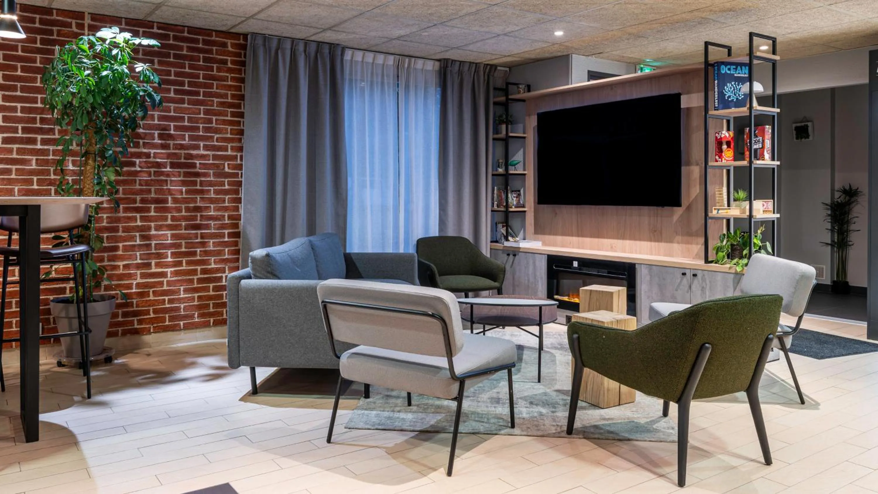 Living room in Campanile NATURE - Aix Les Bains