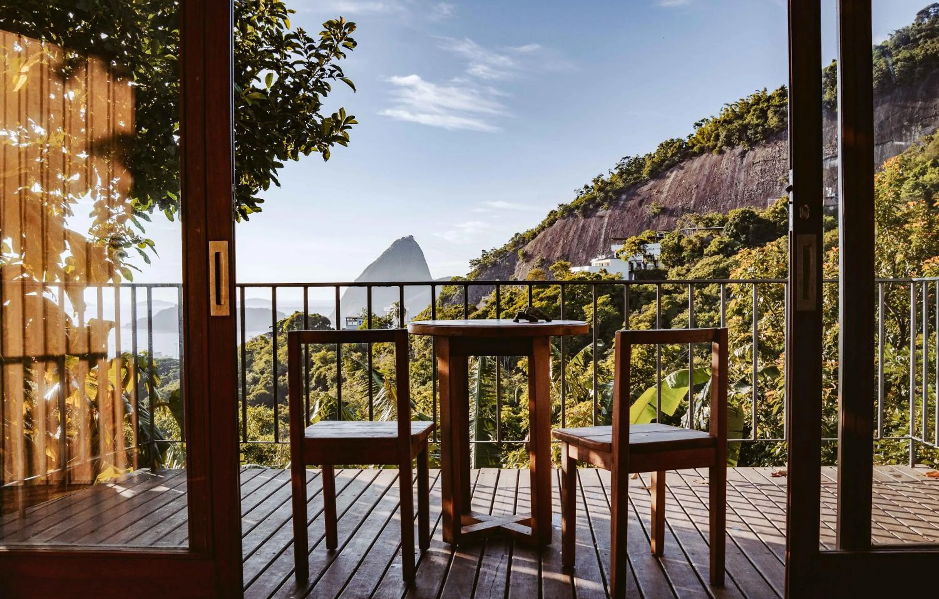 Natural landscape in Chez Georges